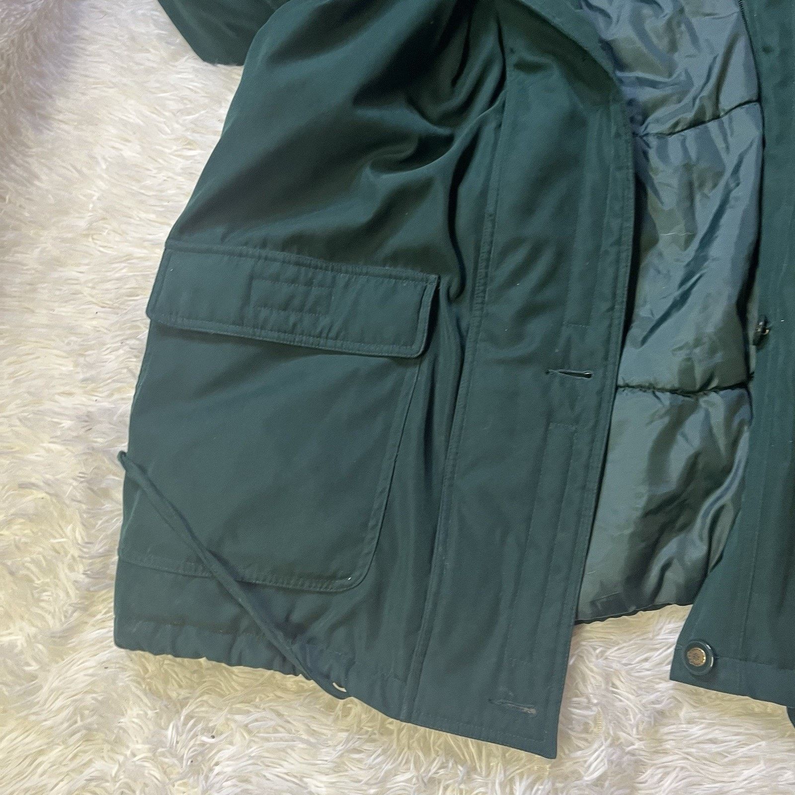 Other CBO New York Parka hooded Faux Fur Green Jacket Coat 2XL Size XXL / US 16-18 / IT 52-54 - 3 Thumbnail