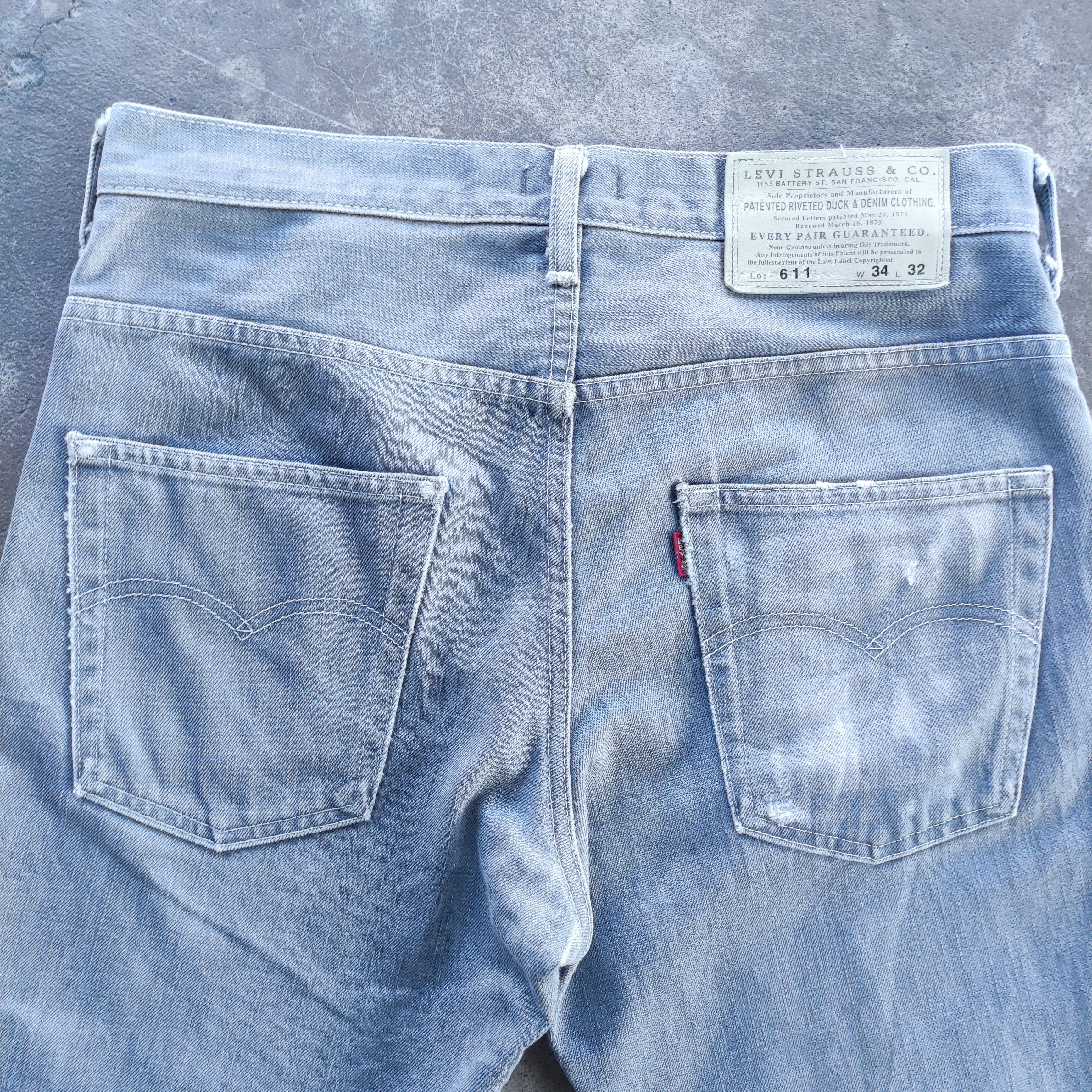 Levi's Vintage Levi's 611 Brand Straight Cut Jeans Faded Pants Size US 34 / EU 50 - 10 Thumbnail