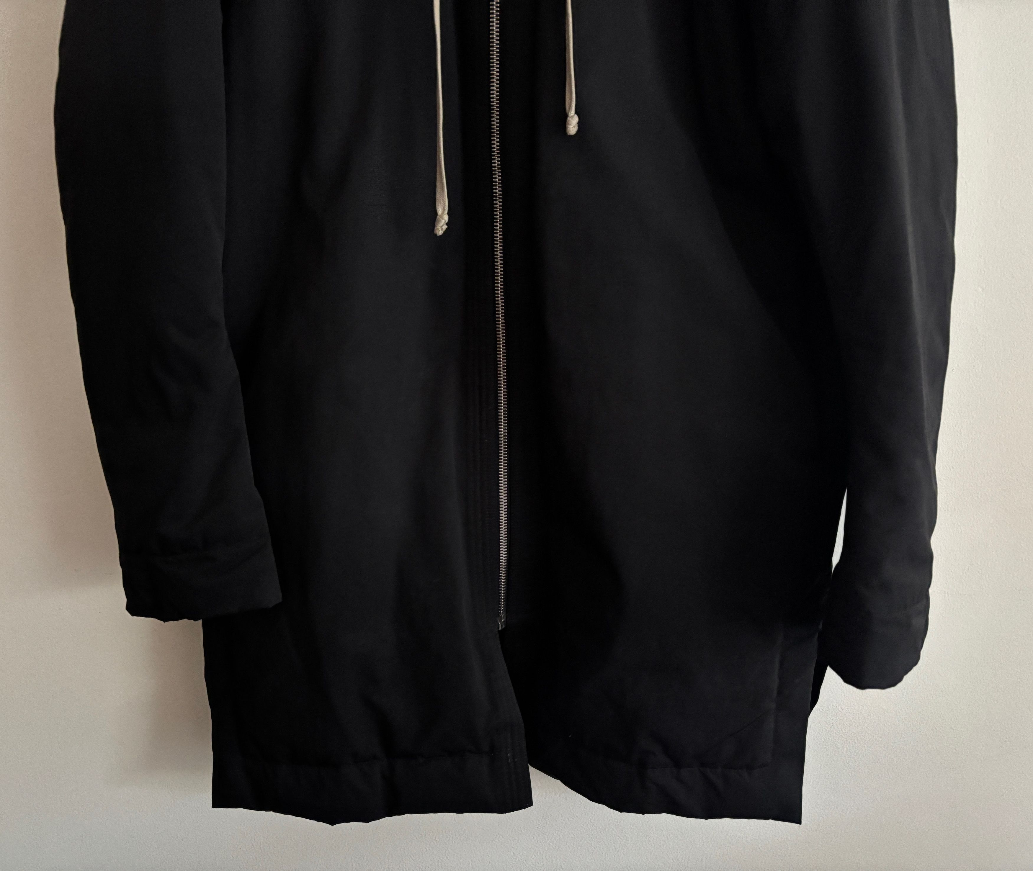 Rick Owens FW15 Sphinx Black Hooded Goose Down Parka - 54/Large - XL Size US L / EU 52-54 / 3 - 12 Thumbnail