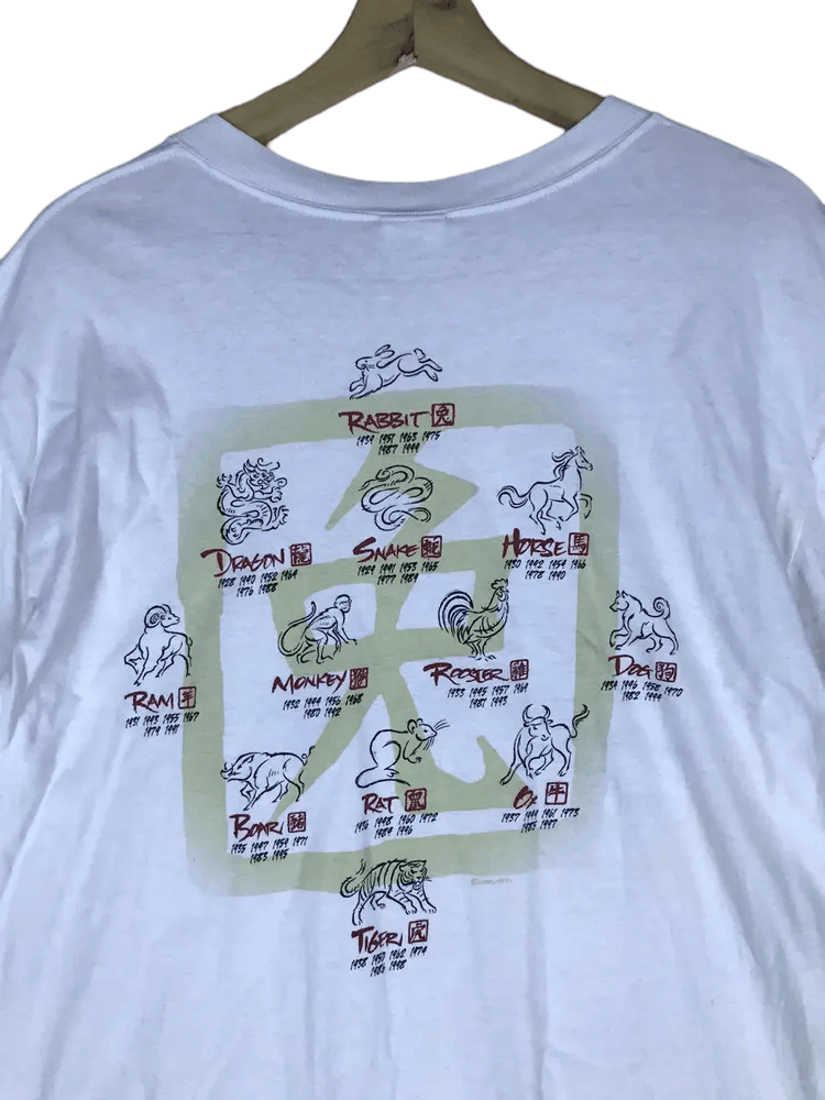 Vintage Vintage 90’s Crazy Shirt Year Of The Rabbit Tshirts Size US M / EU 48-50 / 2 - 4 Thumbnail
