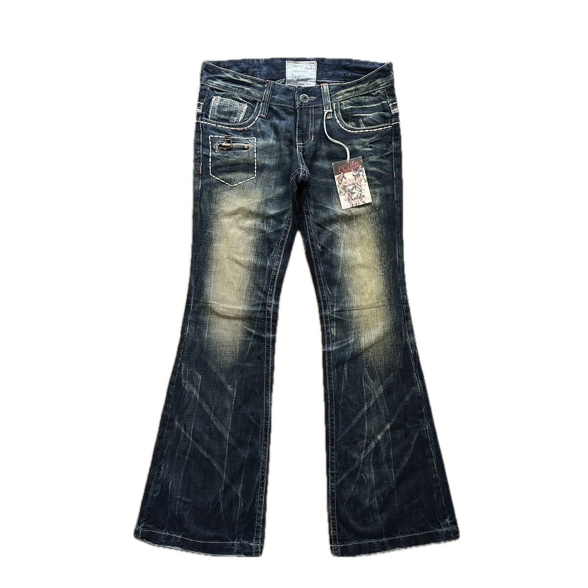 LOLITA JEANS/by concert club/ローライズデニム/25 LOLITA JEANS/by concert club/ローライズデニム/25 - メルカリ