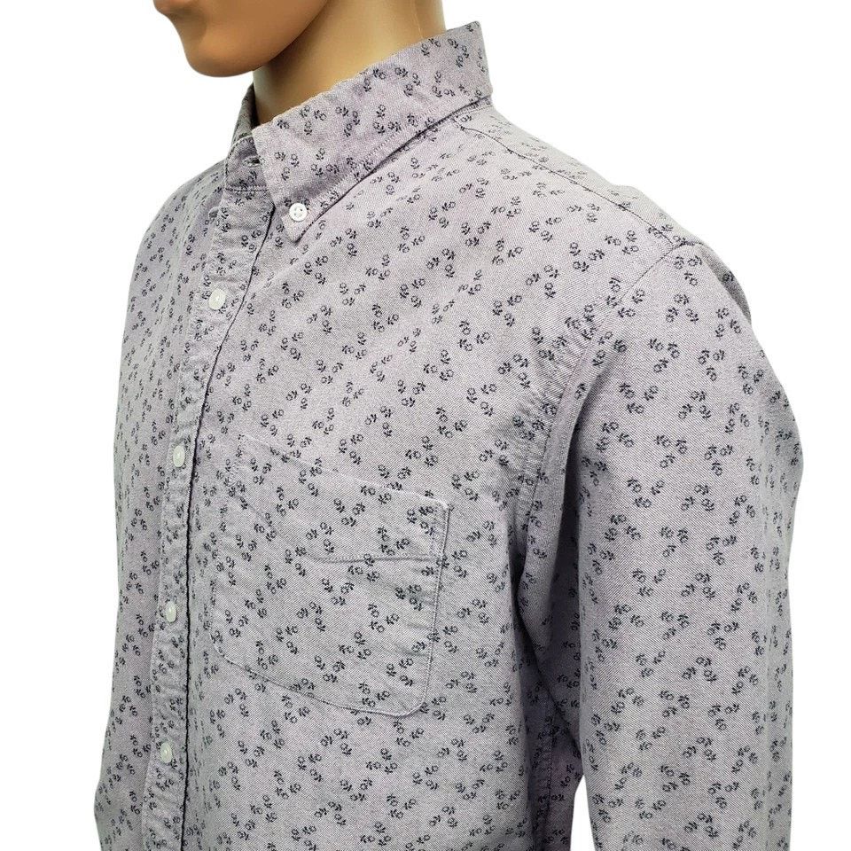 J.Crew J Crew Flex Oxford Floral Shirt Men L 16 - 16.5 Button Down Size US L / EU 52-54 / 3 - 6 Thumbnail