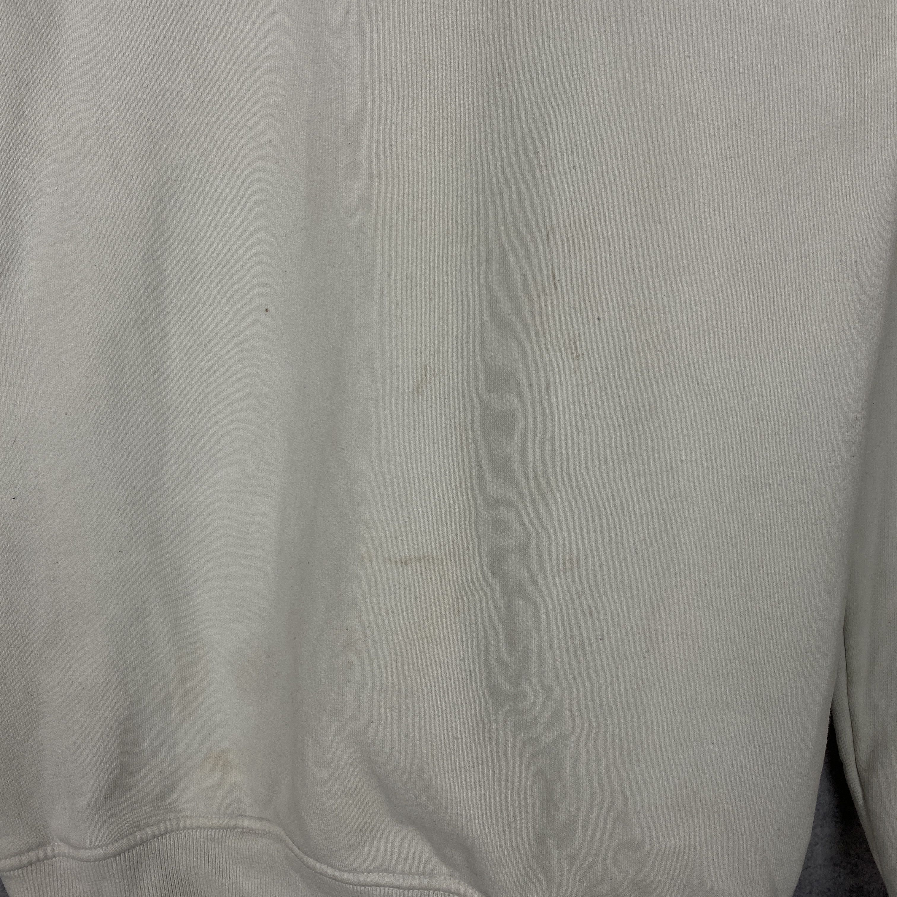 Stone Island Stone Island Sweatshirt Men's Size L White Long Sleeve Size US L / EU 52-54 / 3 - 9 Thumbnail