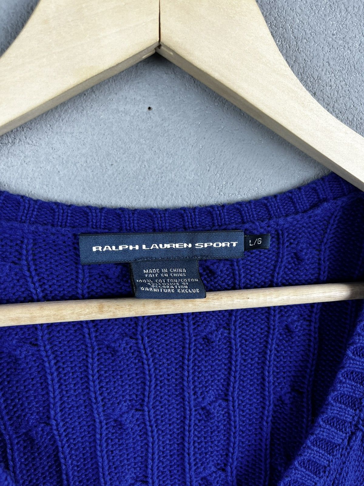 Polo Ralph Lauren Polo Ralph Lauren pullover sweater vintage Size L / US 10 / IT 46 - 3 Thumbnail