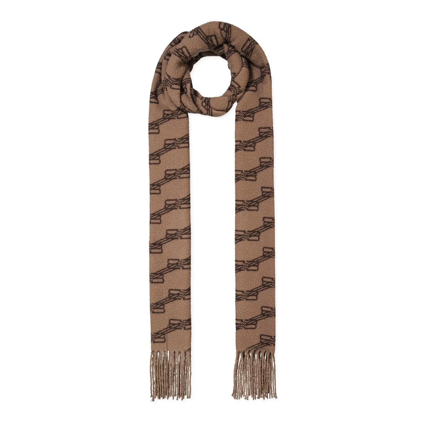 Balenciaga Balenciaga Scarf All Over BB Logo Blanket Unisex 60 x 360 cm Size ONE SIZE - 4 Thumbnail