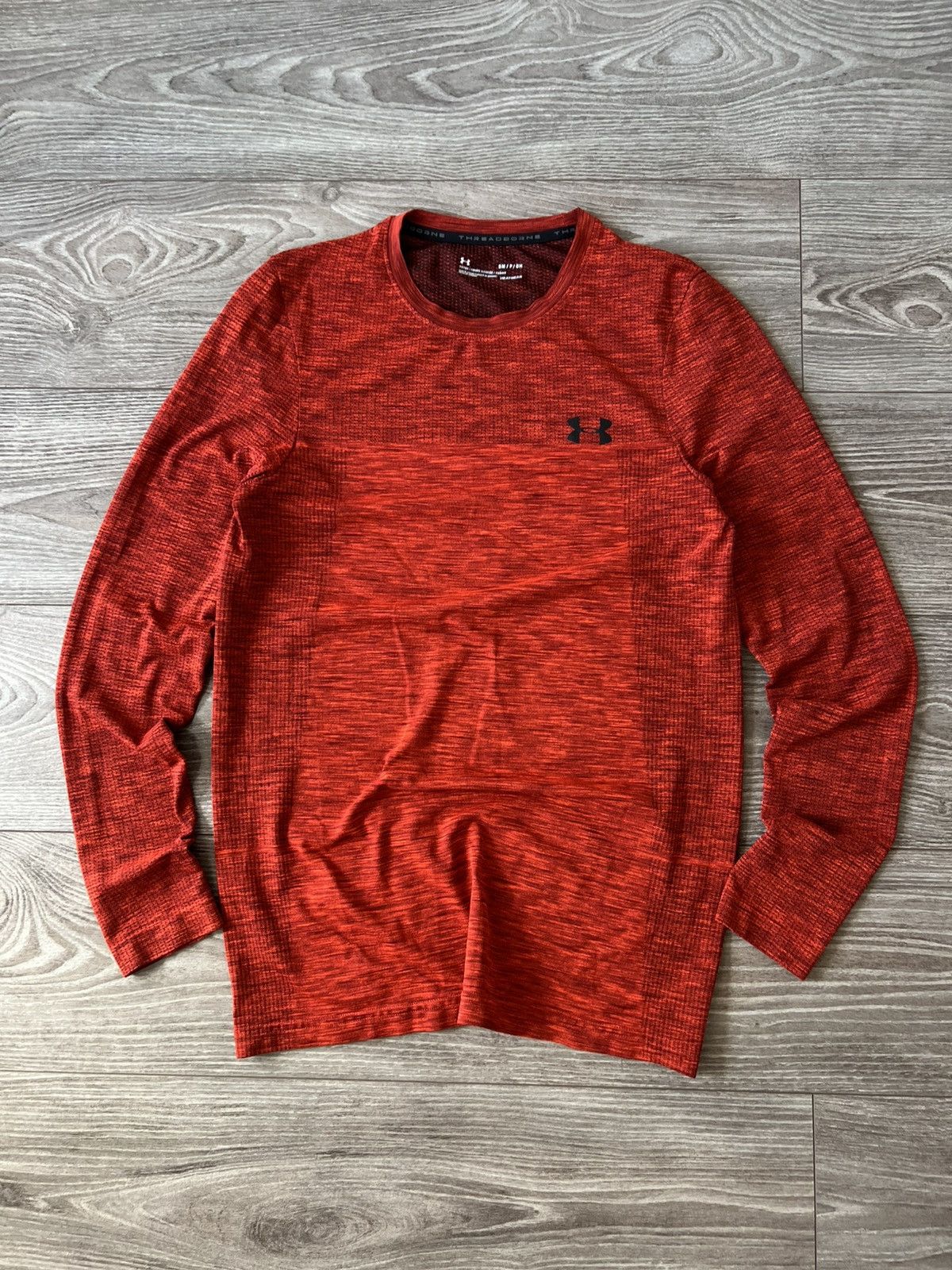 Under Armour Under Armour Threadborne Heatgear Fit Onyx Long Sleeve Tee Size US S / EU 44-46 / 1 - 5 Thumbnail