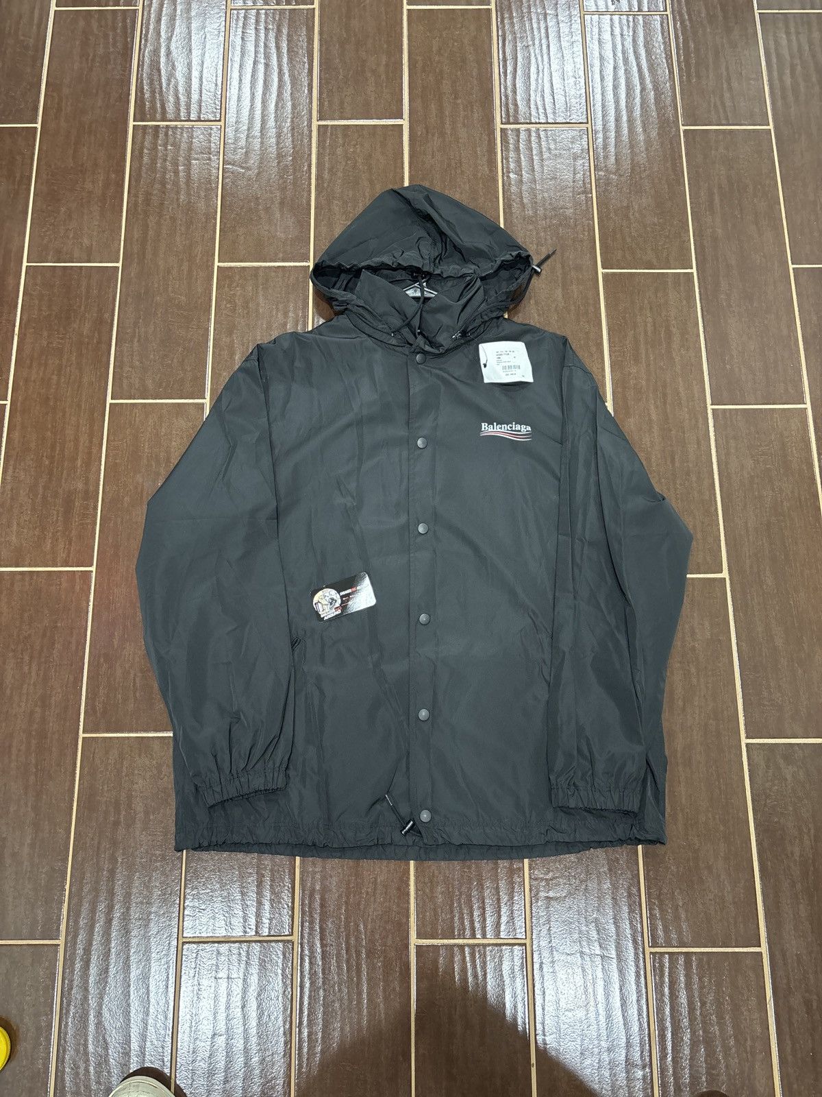 Balenciaga NEW Balenciaga Political Campaign Jacket Anorak SZ 44/XL Size US XL / EU 56 / 4 - 1 Thumbnail