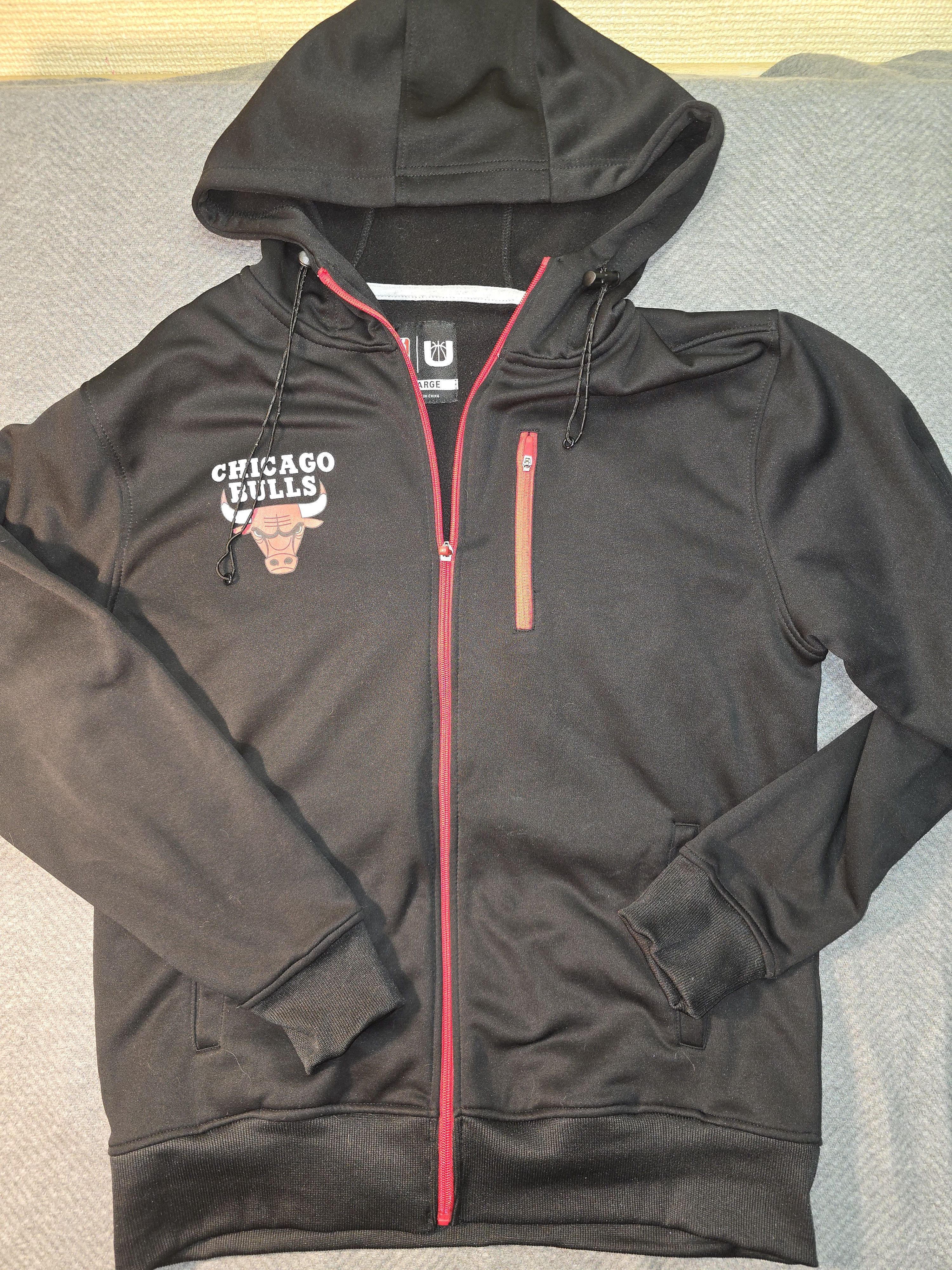 Other Chicago Bulls zip Up lightweight Jacket Mens Large Size US L / EU 52-54 / 3 - 1 Thumbnail