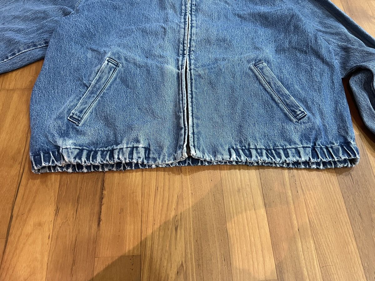 Ralph Lauren Vintage 80s Ralph Lauren Denim Zip Up Bomber Jacket Size US XL / EU 56 / 4 - 5 Thumbnail