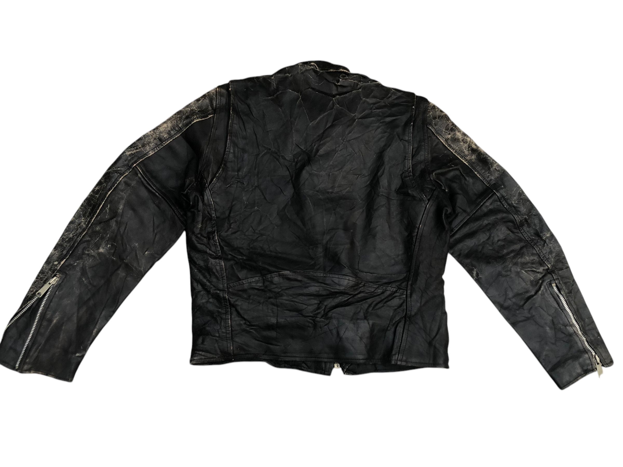 Harley Davidson Prime Parts by JUST BRASS INC USA Biker Leather Jacket Size US XXS / EU 40 - 10 Thumbnail