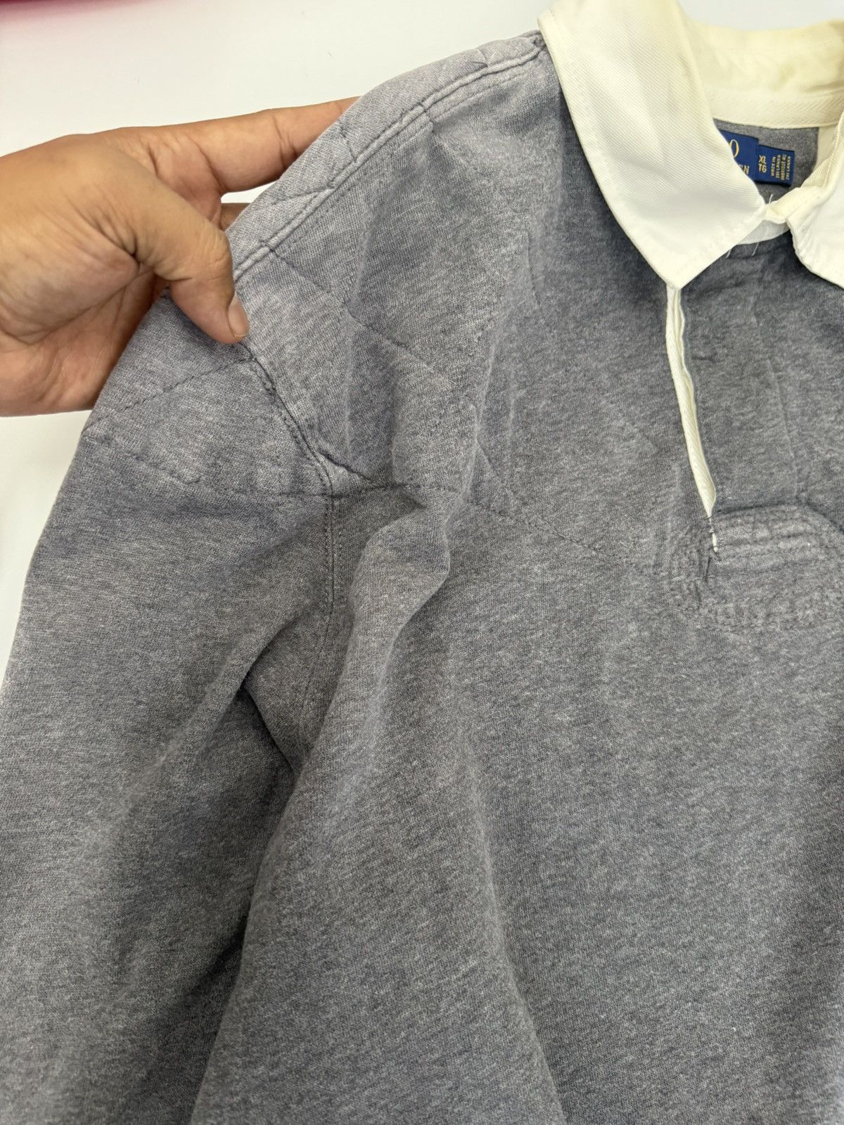 Polo Ralph Lauren 🔥 Polo RALPH LAUREN Polo Rugby sweatshirt Full Paded - XL Size US XL / EU 56 / 4 - 7 Thumbnail