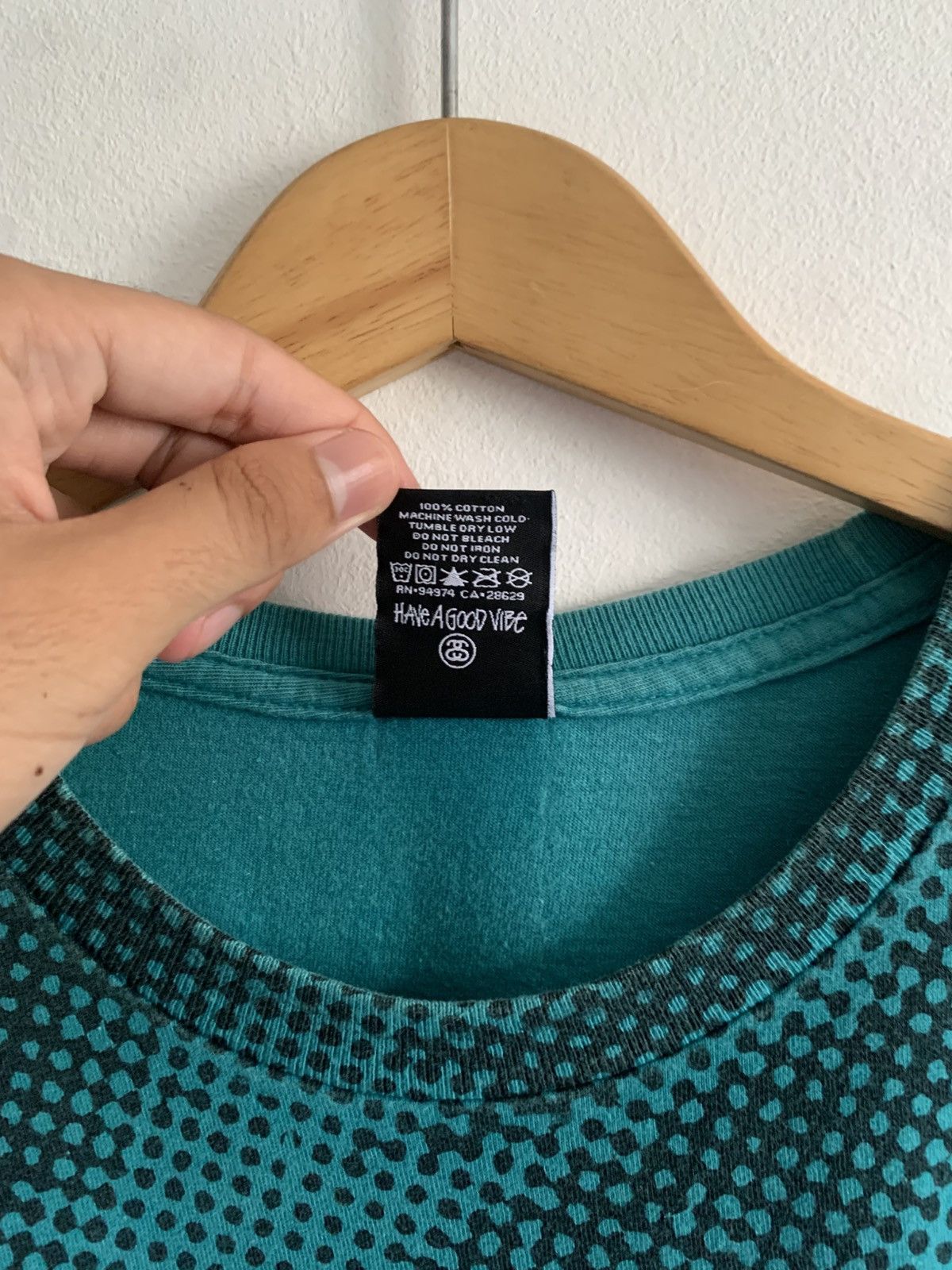Stussy stussy x peter tosh Size US M / EU 48-50 / 2 - 4 Thumbnail