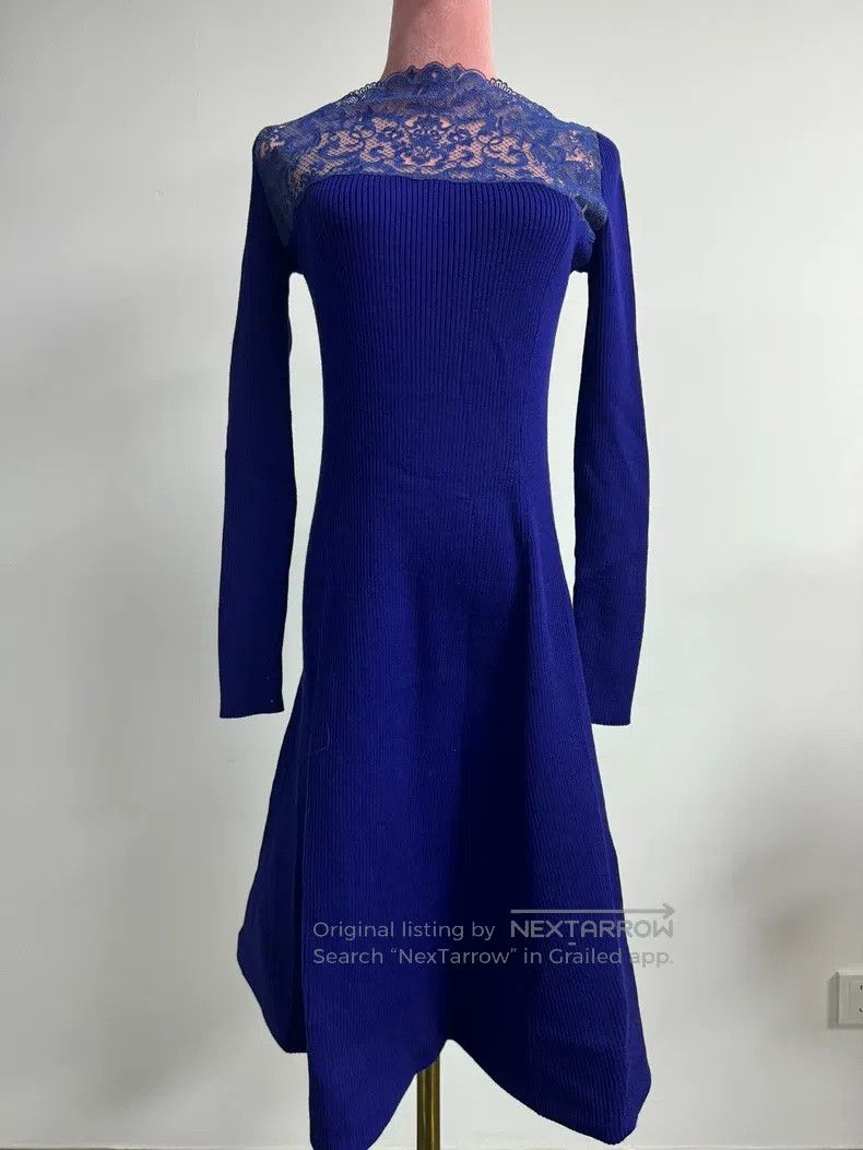 Valentino Valentino Knitted dress with long sleeves Size S / US 4 / IT 40 - 1 Thumbnail