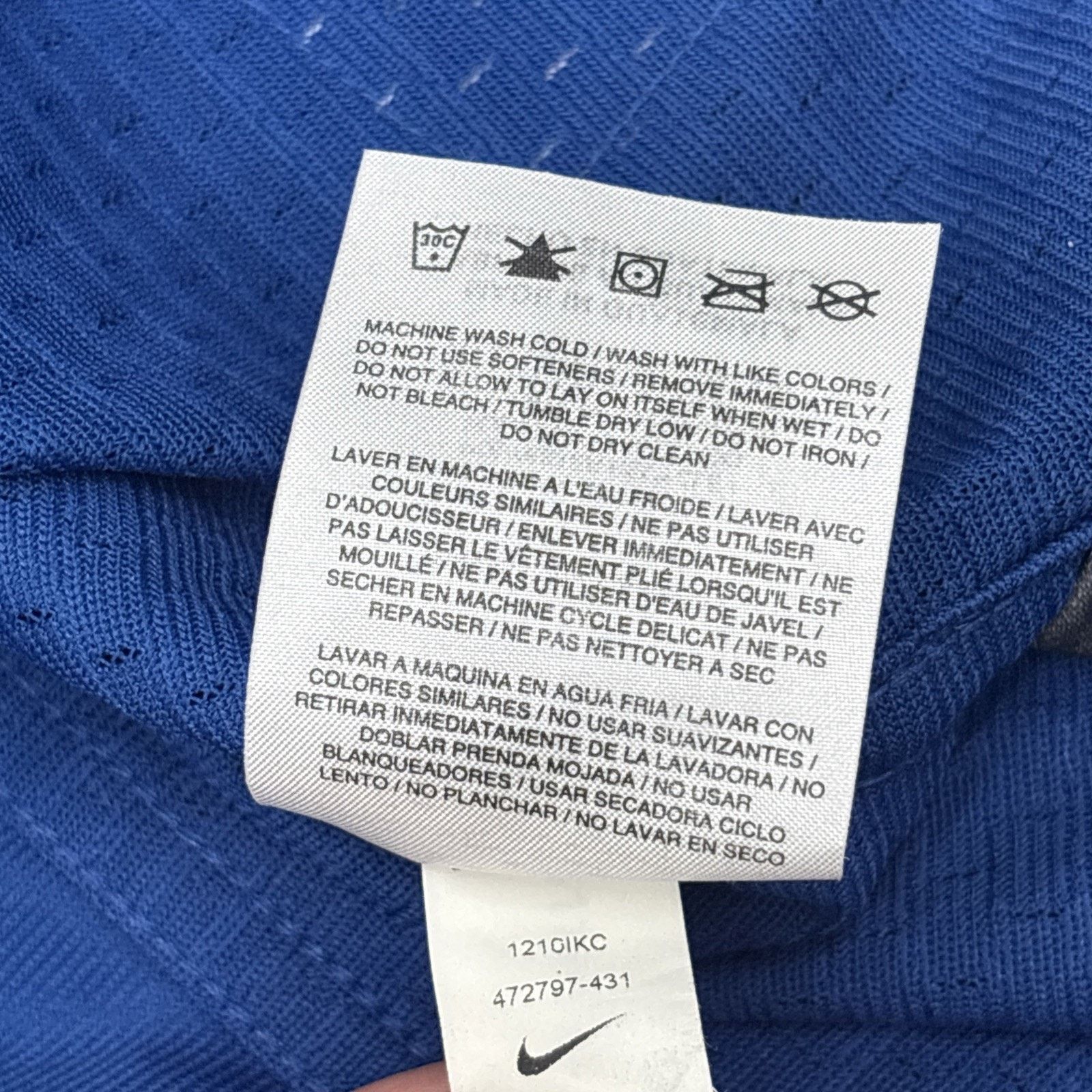 Nike NFL NIKE On Field Mens Large Adam Vinatieri Signed Jersey Size US L / EU 52-54 / 3 - 10 Thumbnail