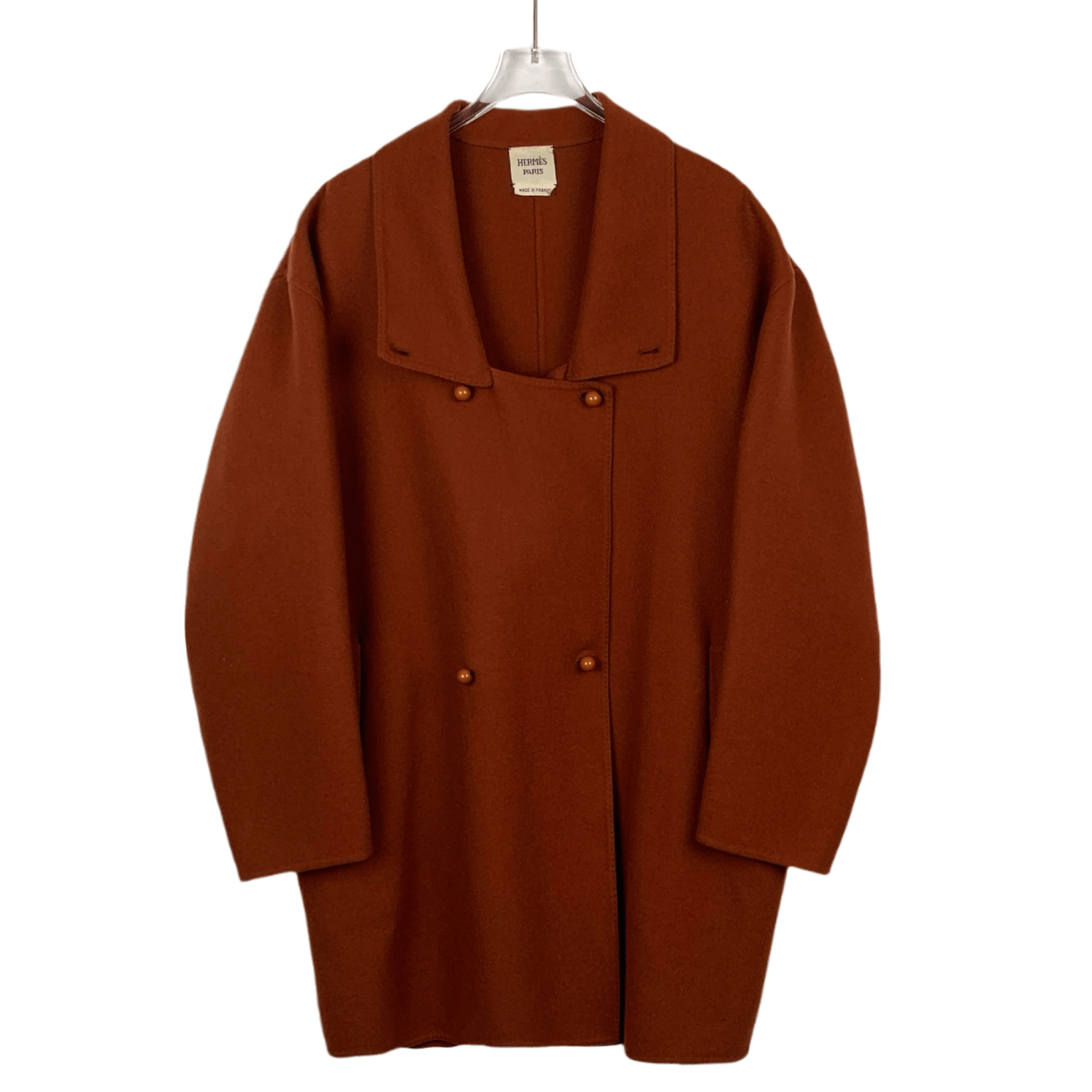 Hermes Hermes classic double-breasted cashmere coat Size XS / US 0-2 / IT 36-38 - 1 Thumbnail