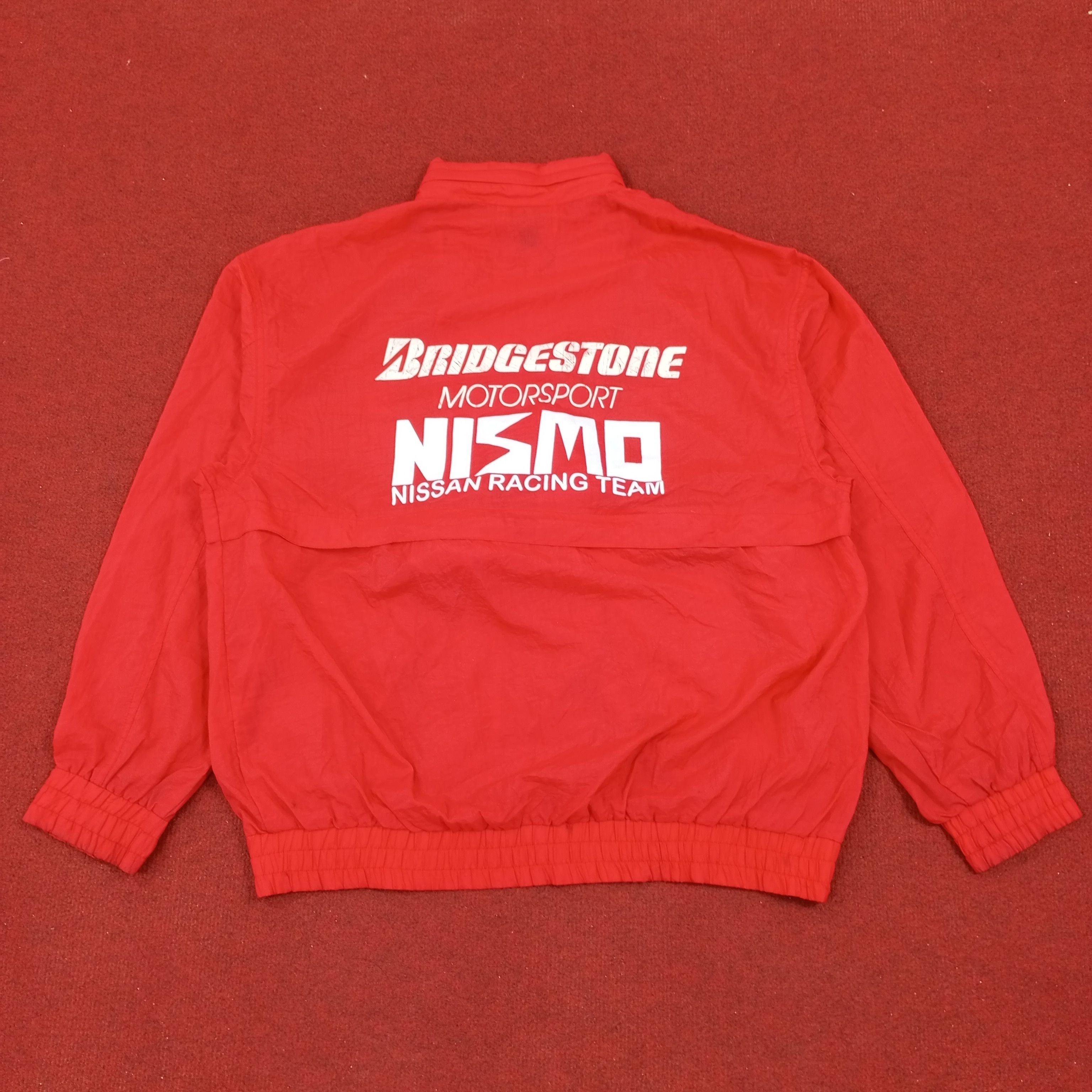 Vintage Bridgestone X Custom Nismo Nissan Racing Team Art Jacket Size US L / EU 52-54 / 3 - 1 Thumbnail