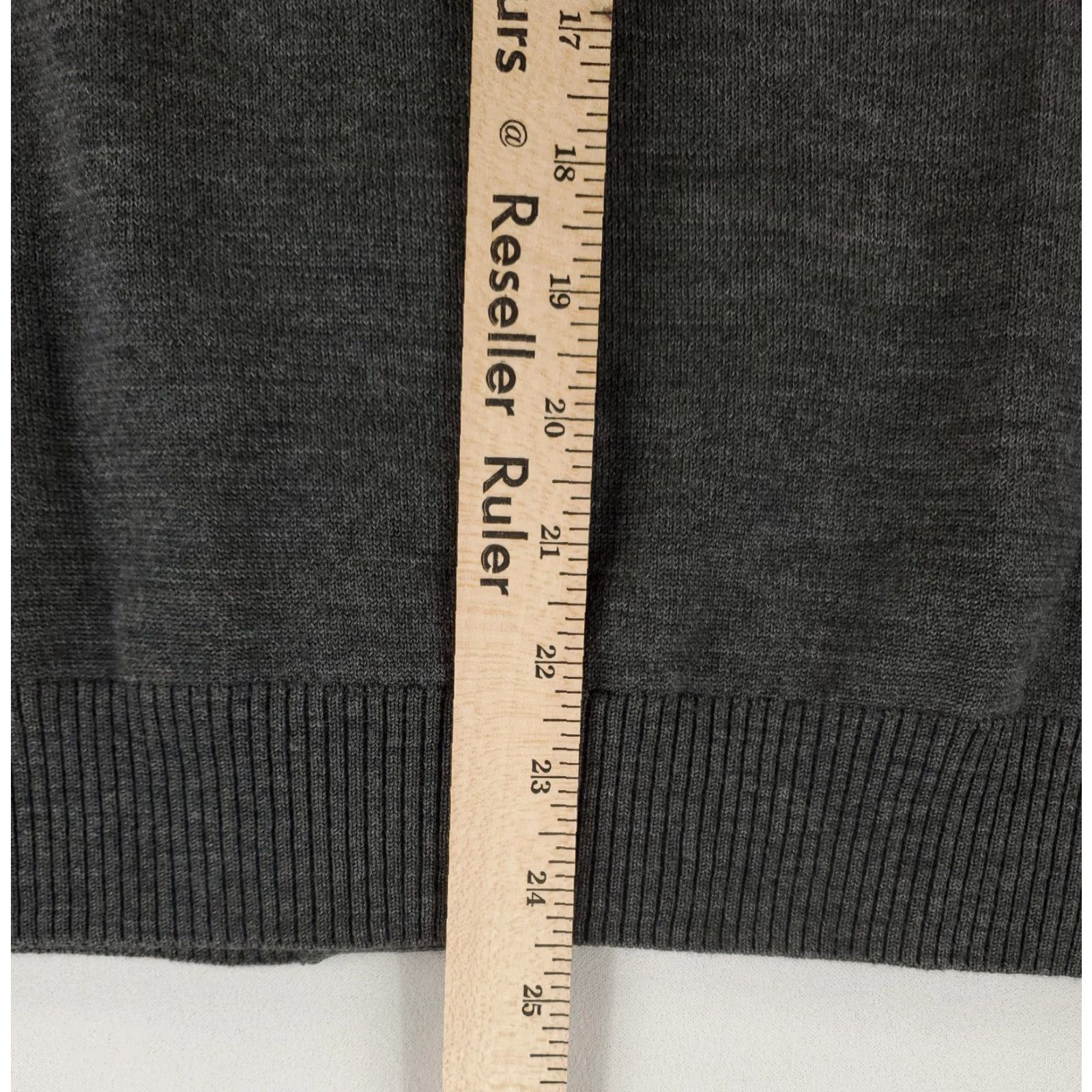 Suitsupply Suitsupply Cardigan Sweater Merino Wool Gray Long Sleeve Button Up Mens L Size US L / EU 52-54 / 3 - 6 Thumbnail
