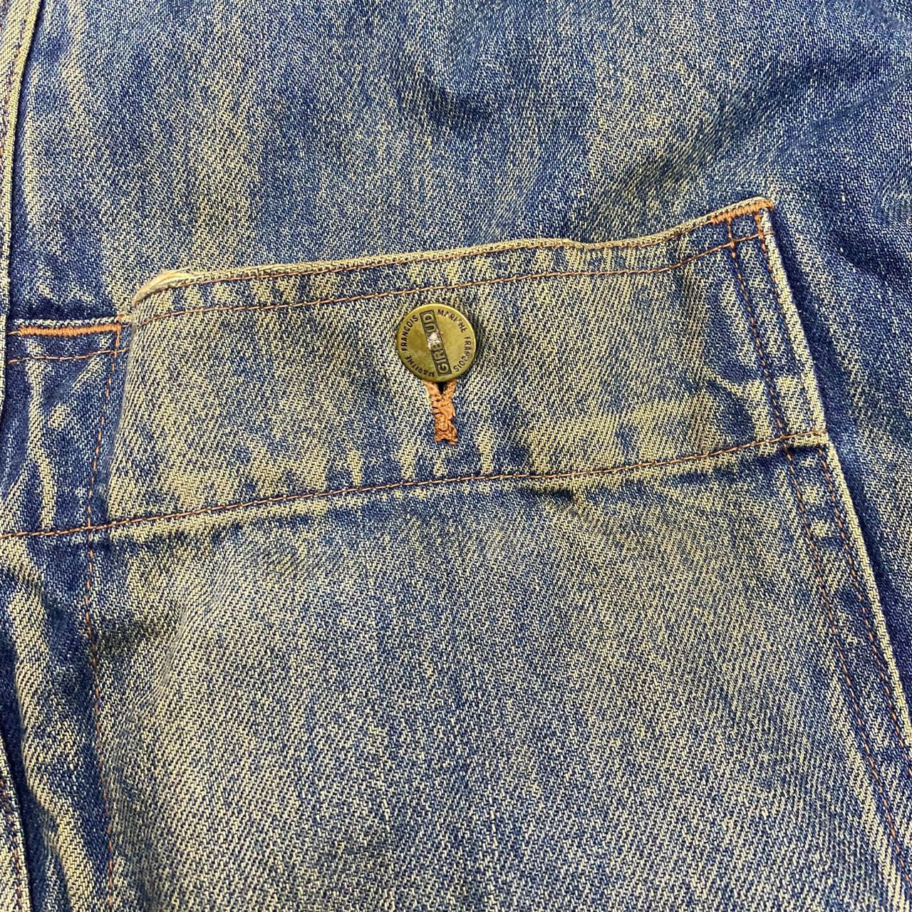 Marithe + Francois Girbaud 💥Vintage Marithe Francois Girbaud Distressed Denim Jacket Size US M / EU 48-50 / 2 - 12 Thumbnail