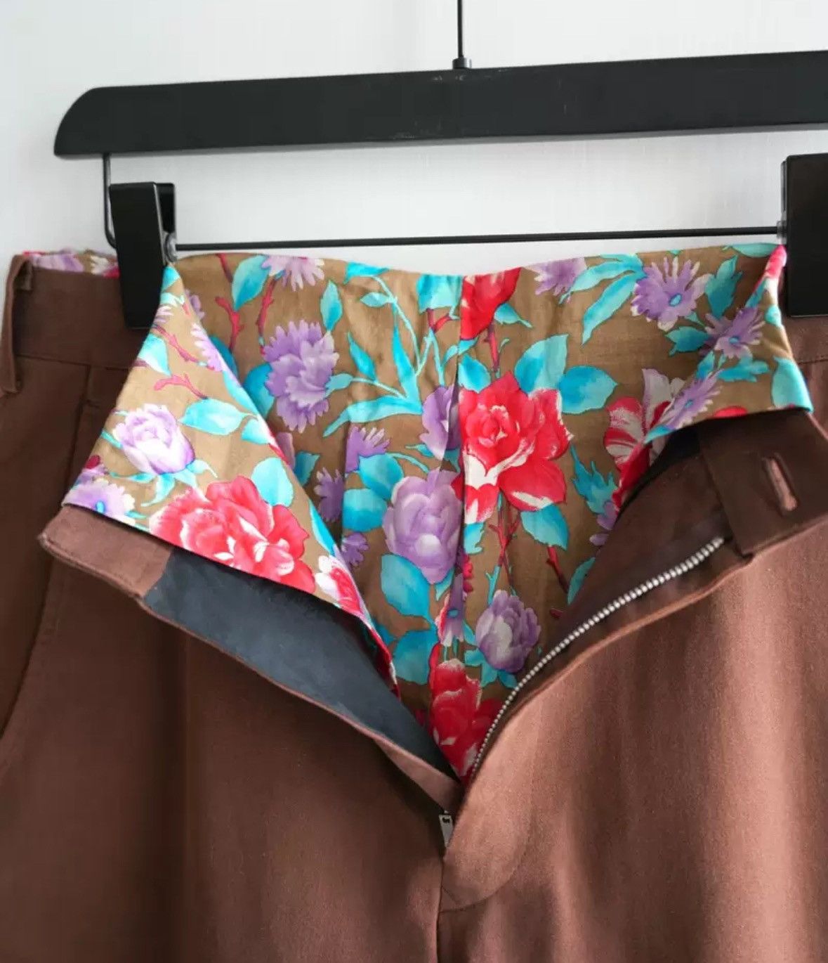 Yohji Yamamoto Yohji Yamamoto 01ss floral trousers 2412-Nextarrow Size US 32 / EU 48 - 3 Thumbnail