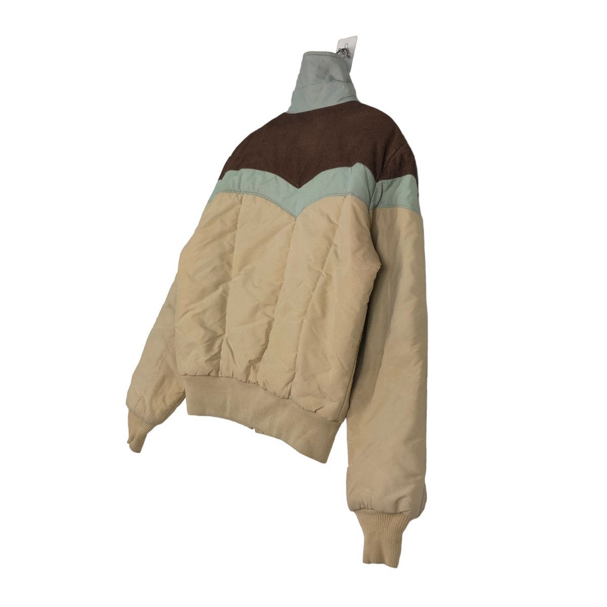 Levi's 🔥VINTAGE BIKER LEVI’S USA PUFFER DOWN JACKET MULTI COLOUR Size US M / EU 48-50 / 2 - 10 Thumbnail