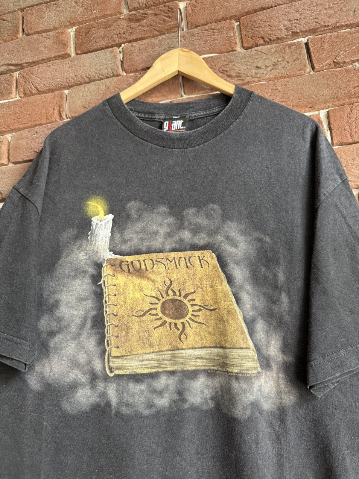 Band Tees Rare Vintage 2000 Godsmack Band Metal Tshirt XL 00s Tou Rock Size US XL / EU 56 / 4 - 4 Thumbnail