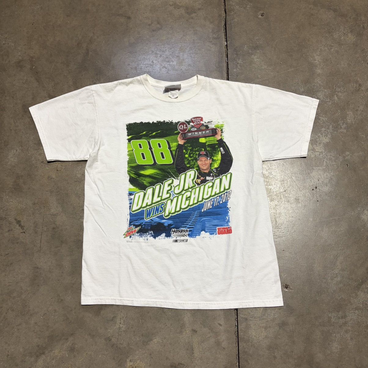 Chase Authentics Vintage Dale Earnhardt Jr NASCAR T shirt Chase Authentics Size US L / EU 52-54 / 3 - 1 Thumbnail