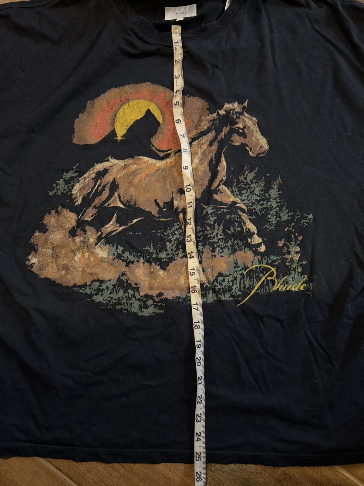 Rhude Rhude Santos Horse Vintage Tee XL Size US XL / EU 56 / 4 - 6 Thumbnail