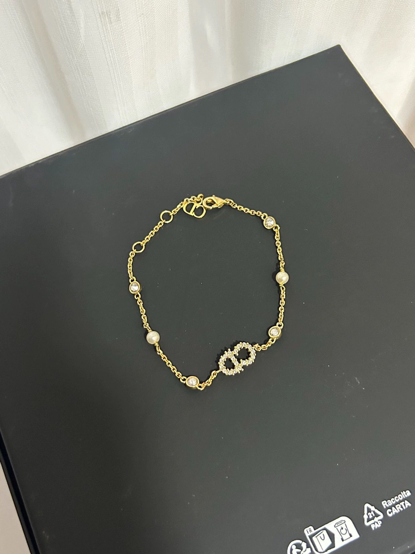 Dior Dior Pearl CD Bracelet 99 New Size ONE SIZE - 2 Thumbnail