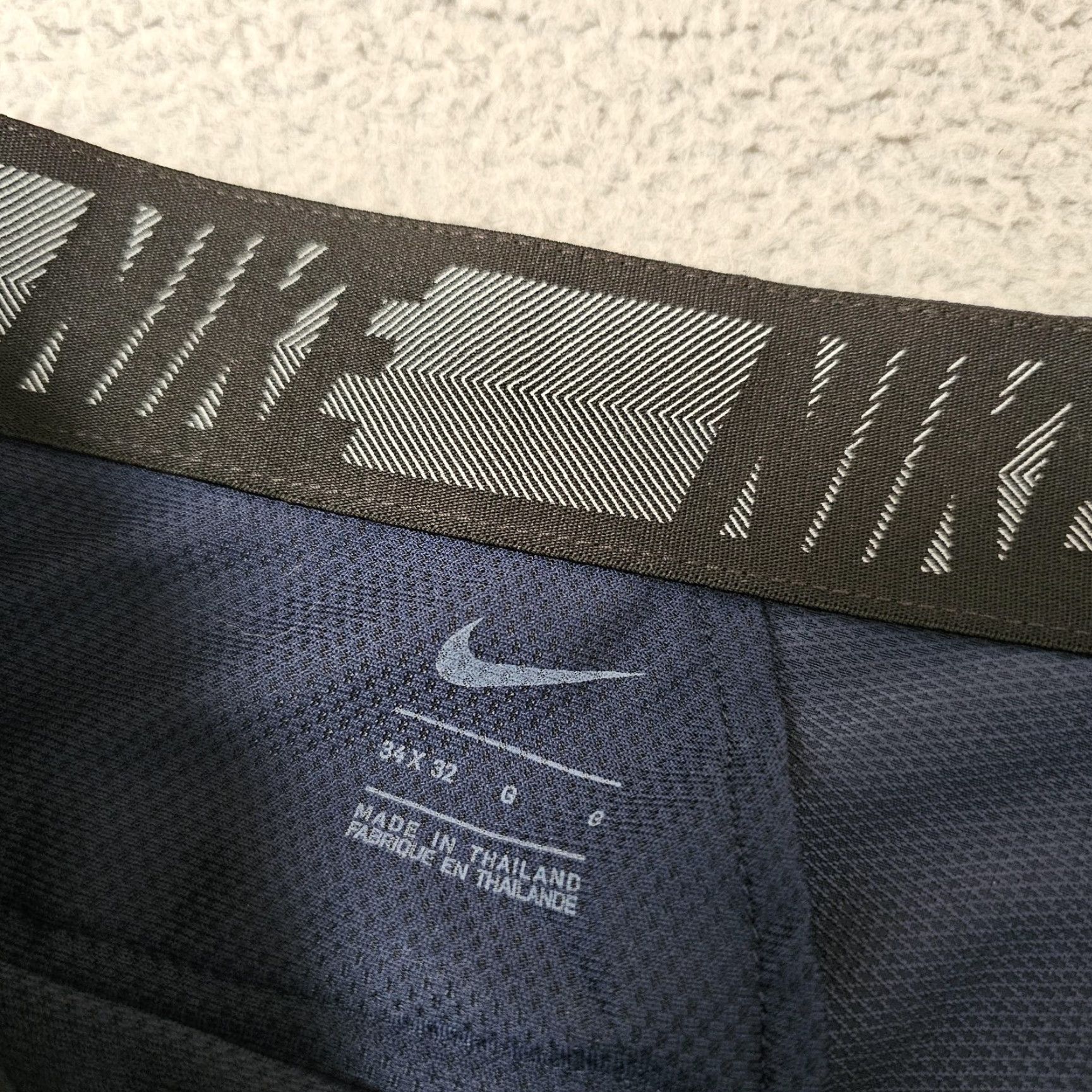 Nike Nike Pants Mens 34x32 Blue Performance Golf Stretch Trousers Swoosh AJ3487-451 Size US 34 / EU 50 - 3 Thumbnail