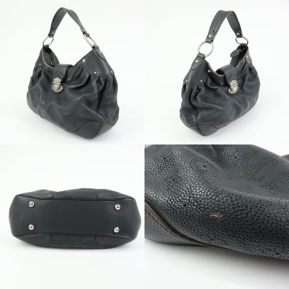 Louis Vuitton Louis Vuitton Mahina Solar PM Shoulder Bag Leather Black Size ONE SIZE - 3 Thumbnail