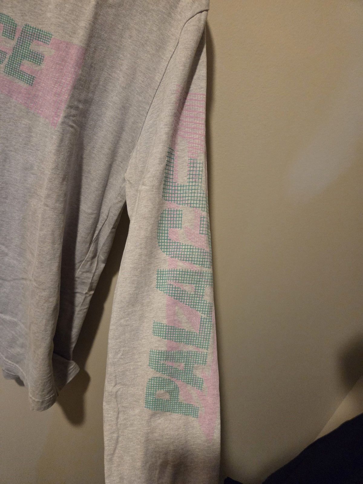 Palace Palace Logo Long Sleeve Tee Grey Size M Size US M / EU 48-50 / 2 - 4 Thumbnail
