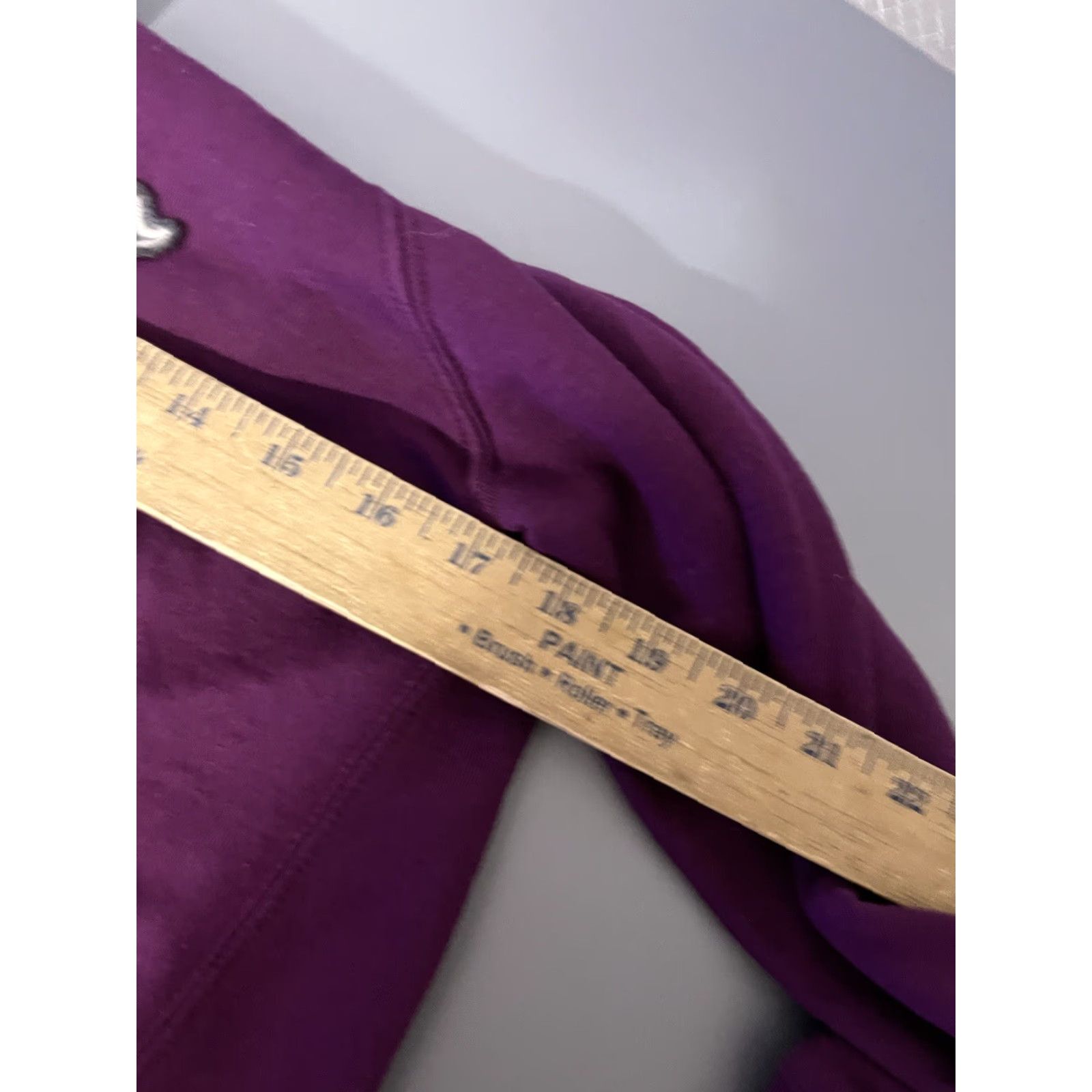 Champion Champion Hoodie Adult Small Purple Long Sleeve Spellout Logo Pullover Size S / US 4 / IT 40 - 5 Thumbnail