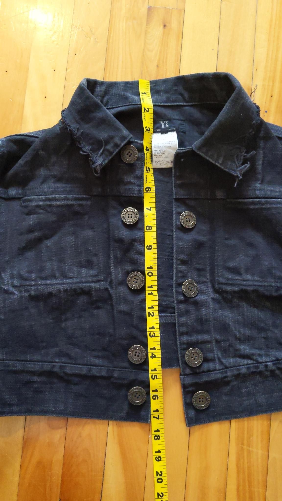 Yohji Yamamoto Y's denim Jacket Women's Size S / US 4 / IT 40 - 9 Thumbnail