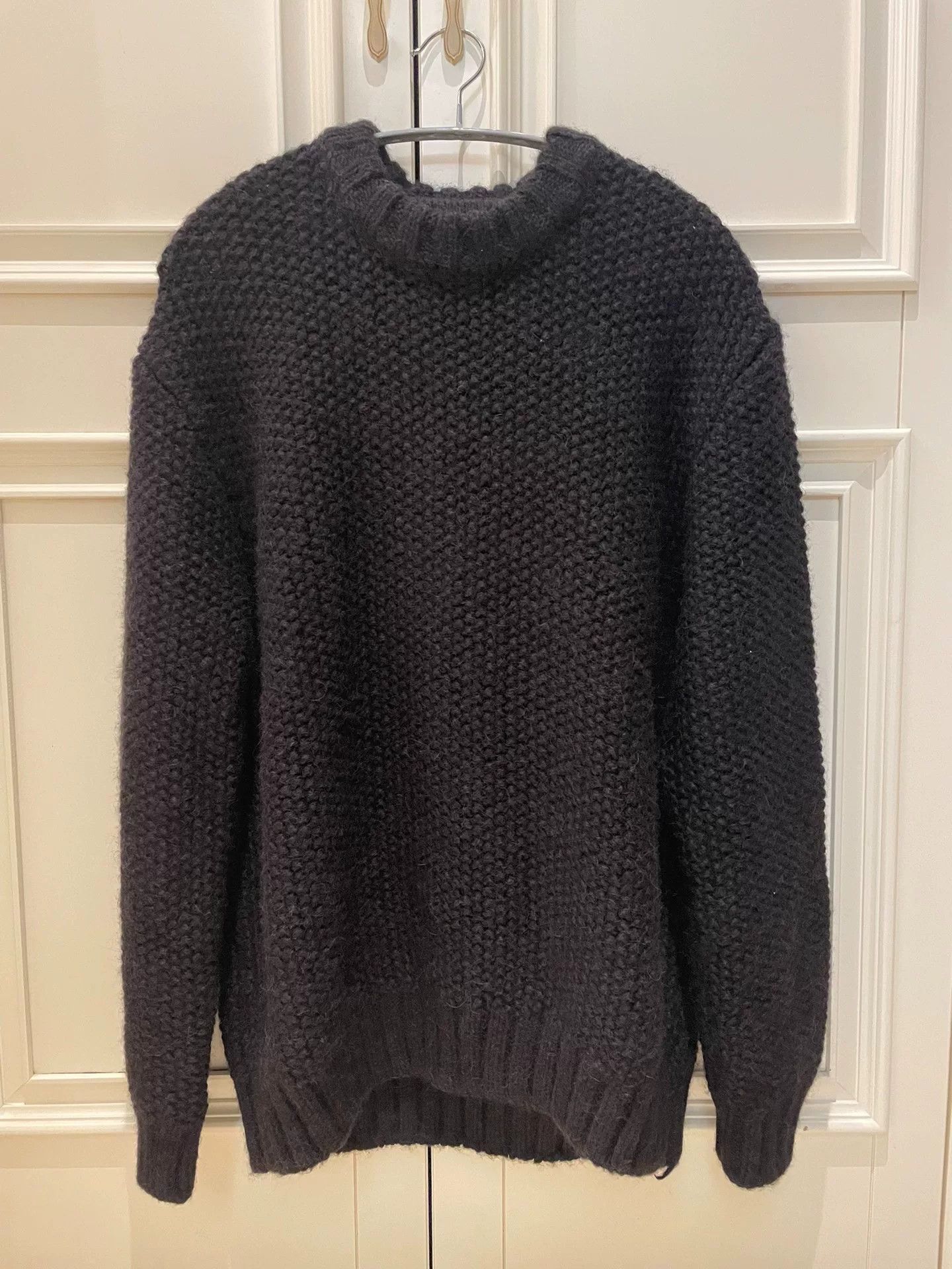 Givenchy Givenchy Men's Black Hooded Knit Sweater Size US S / EU 44-46 / 1 - 1 Thumbnail