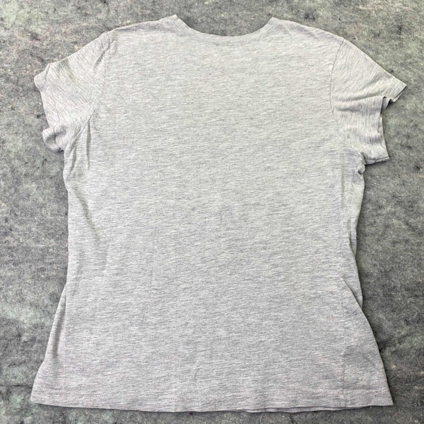Disney Disney Shirt XL Gray Womens Juniors Casual Travel Cotton Jersey Round Neck Short Sleeve Basic 15/17 90s? Wait not. Size XL / US 12-14 / IT 48-50 - 5 Thumbnail