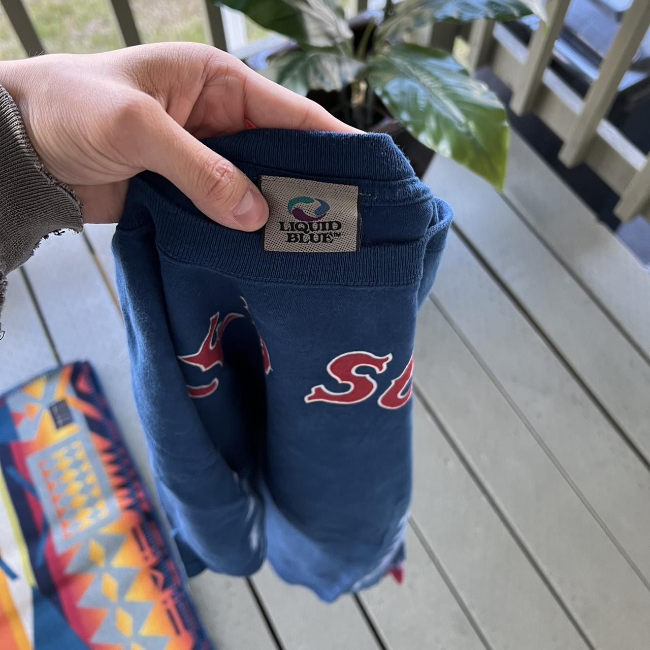 Liquid Blue × MLB × Vintage Vintage 90s boston red sox tshirt Size US XL / EU 56 / 4 - 5 Thumbnail