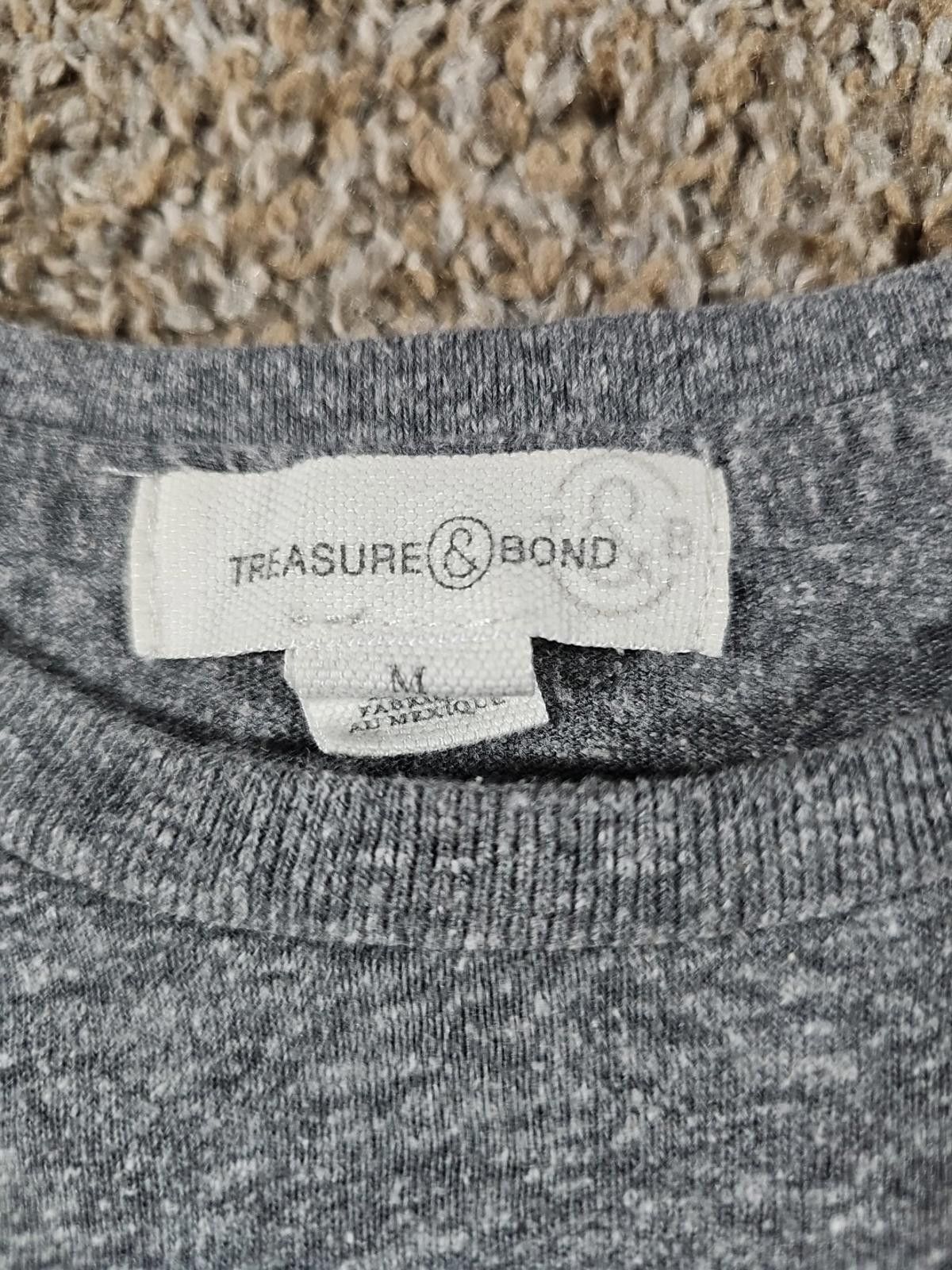 Treasure & Bond Treasure & Bond Flyer Track gray Tshirt Medium Size US M / EU 48-50 / 2 - 3 Thumbnail
