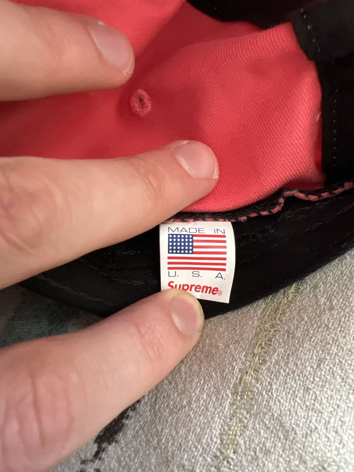Supreme Supreme Camper Box Logo Hat Size ONE SIZE - 6 Thumbnail