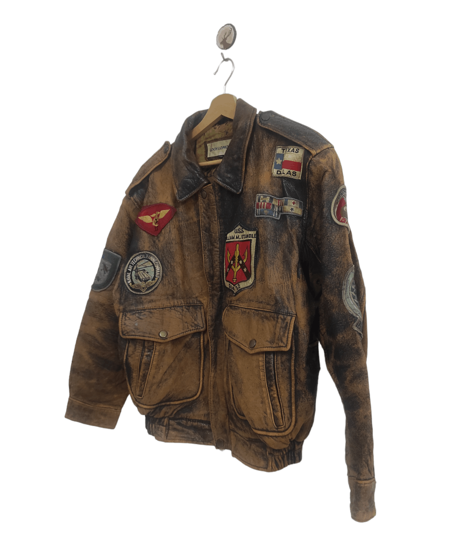 Japanese Brand Vintage A2 Flyer Leather Jacket Size US M / EU 48-50 / 2 - 3 Thumbnail
