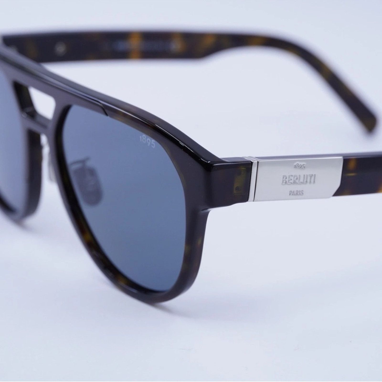 Berluti New! Berluti BL40002U 52V Sunglasses with Blue Lenses Size ONE SIZE - 4 Thumbnail