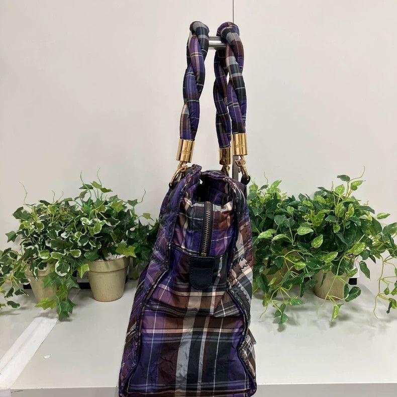 Vivienne Westwood Vivienne Westwood Classic purple plaid pirate embroidery s Size ONE SIZE - 2 Thumbnail