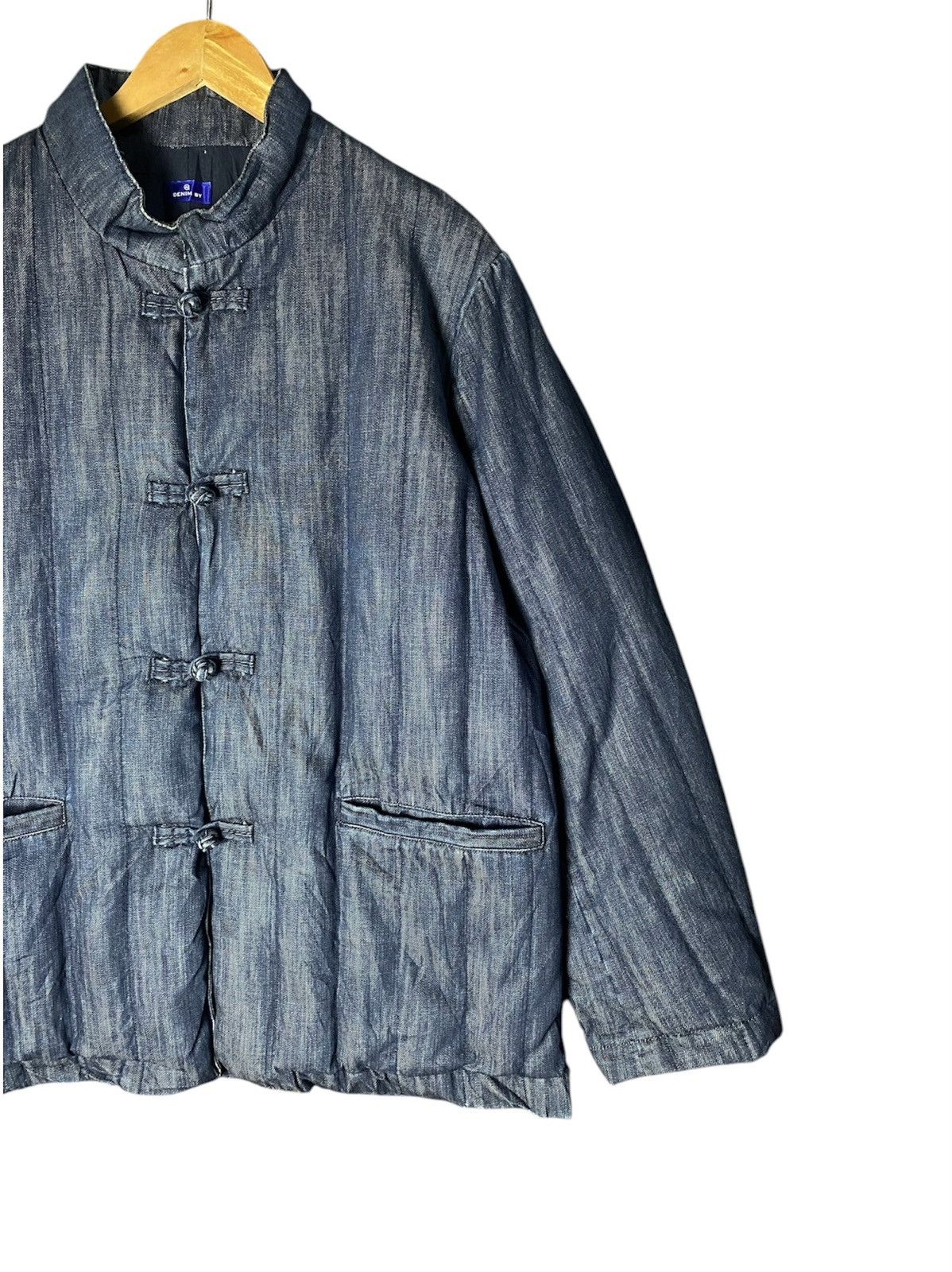 Denim & Co. × Japanese Brand Mohom Manderin Denim Jacket Size US M / EU 48-50 / 2 - 3 Thumbnail