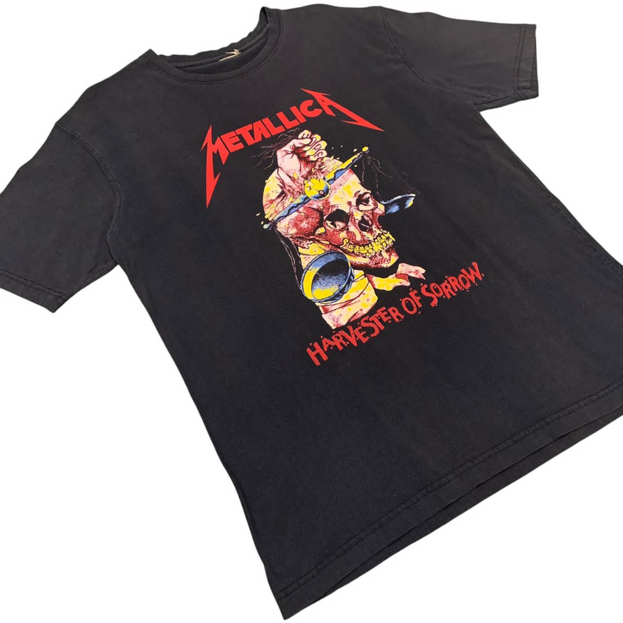 Band Tees × Metallica × Vintage Vintage T-shirt Metallica Harvester of Sorrow Shortsleeve Size US L / EU 52-54 / 3 - 4 Thumbnail