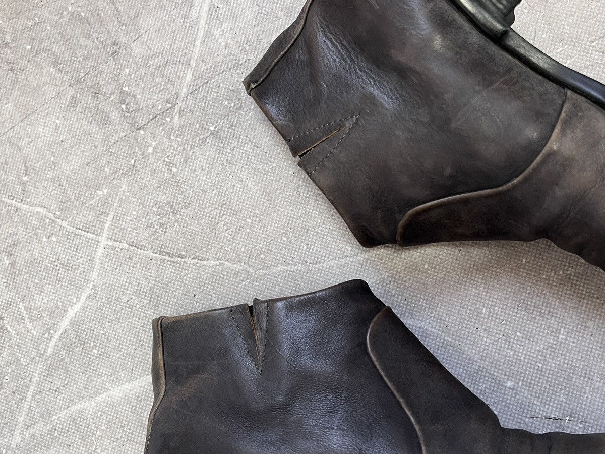Dirk Bikkembergs Dirk Bikkembergs leather brown boots y2k biker hype style Size US 8.5 / IT 38.5 - 10 Thumbnail