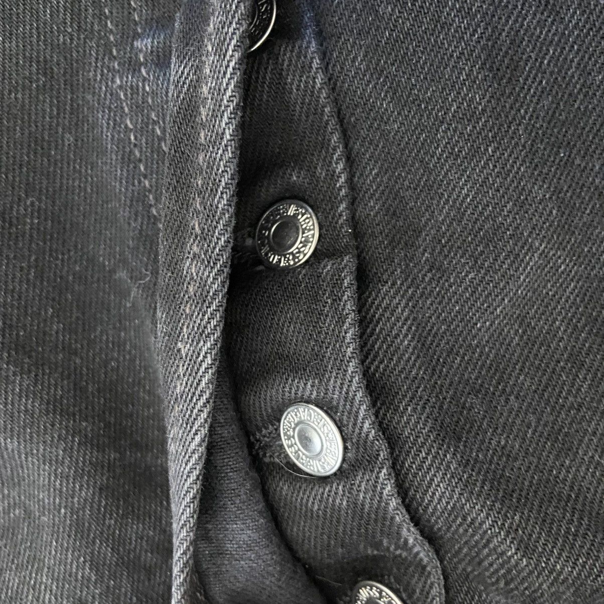 Levi's Levi’s Men’s 501 Button Fly Black Jeans Size 34x30 Size US 34 / EU 50 - 7 Thumbnail