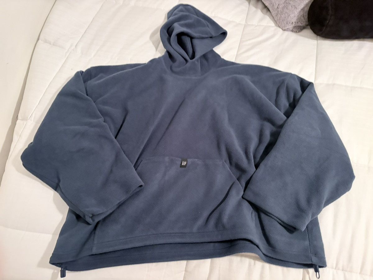 Yeezy Gap Blue Hoodie | Grailed