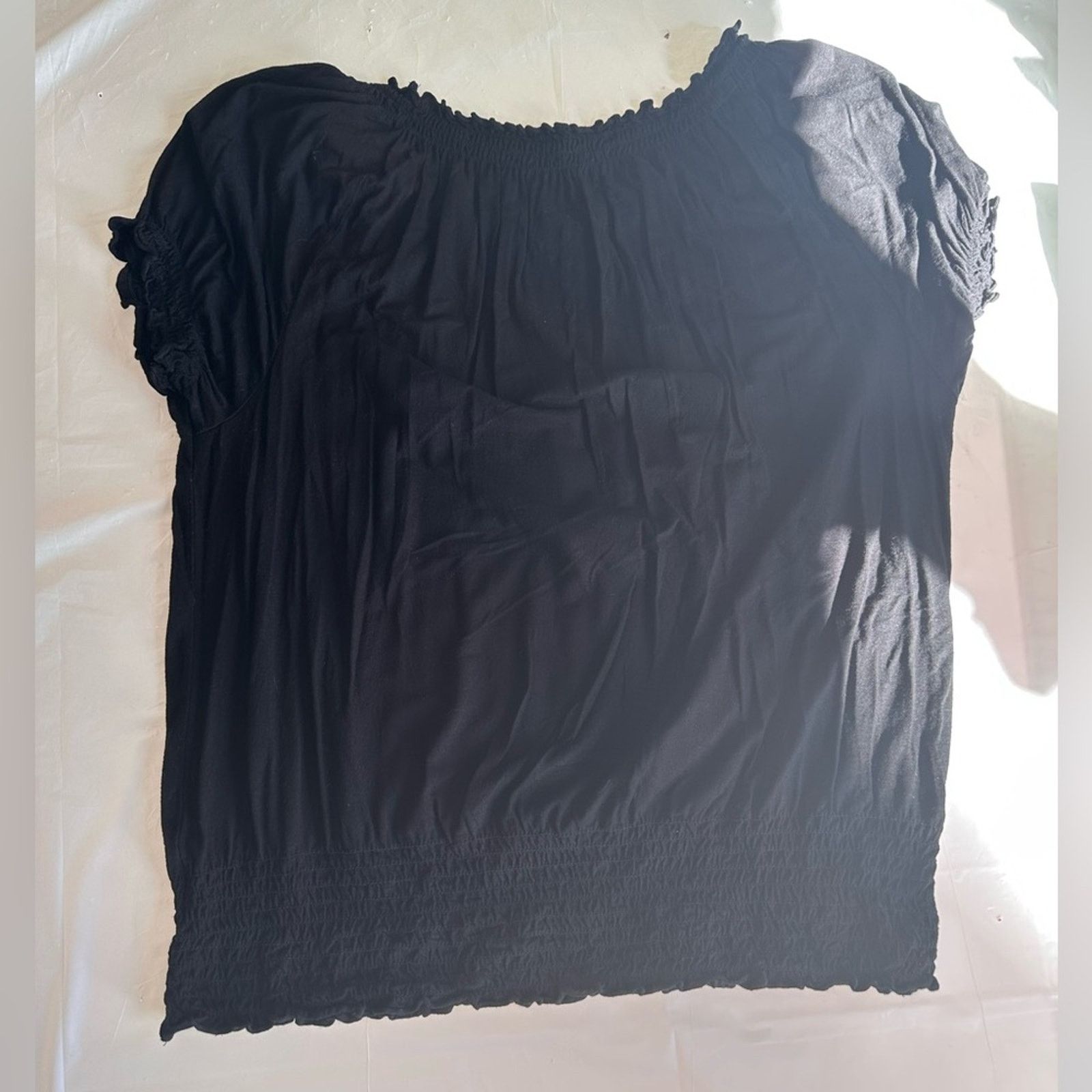 & Other Stories INC Black Blouse L Size L / US 10 / IT 46 - 2 Thumbnail