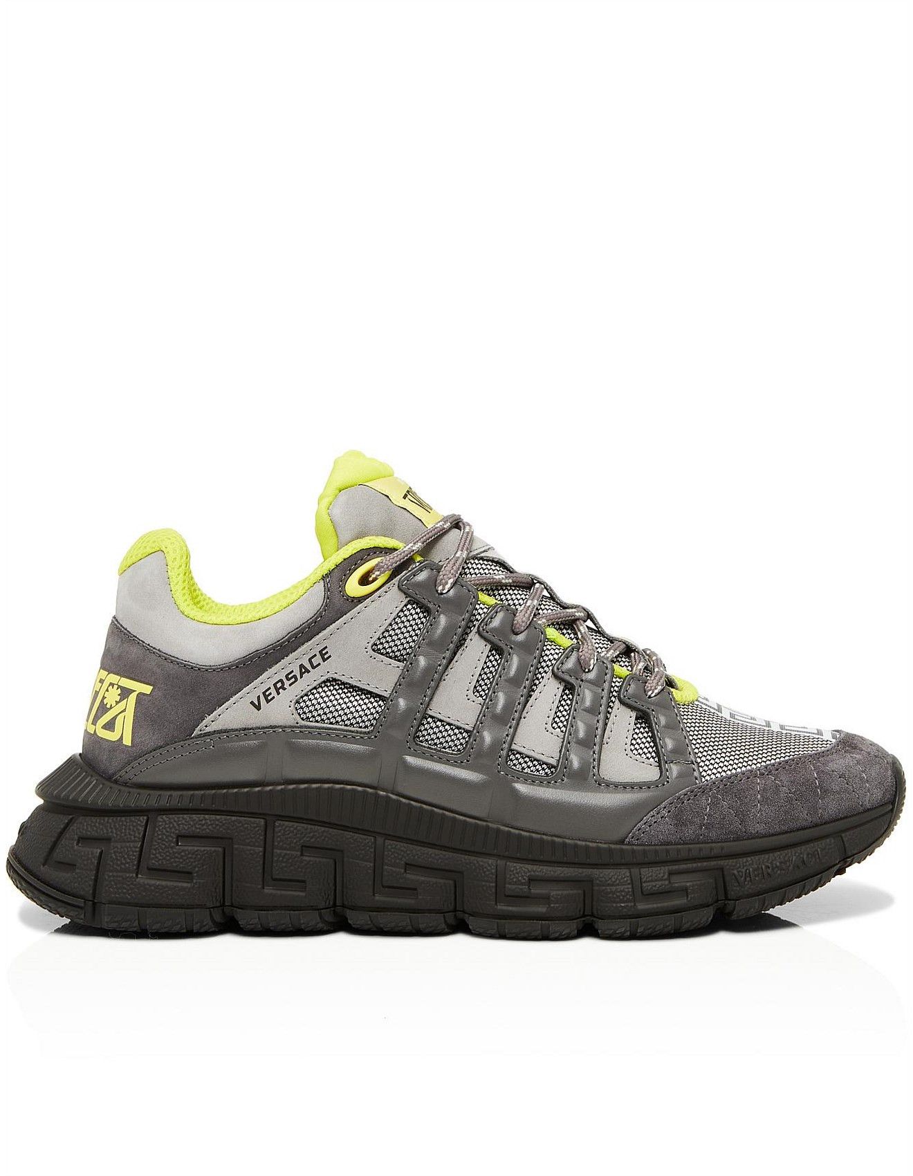 Versace o1y0425 Logo Low-Top Sneakers in Multicolor Size US 7 / EU 40 - 1 Thumbnail