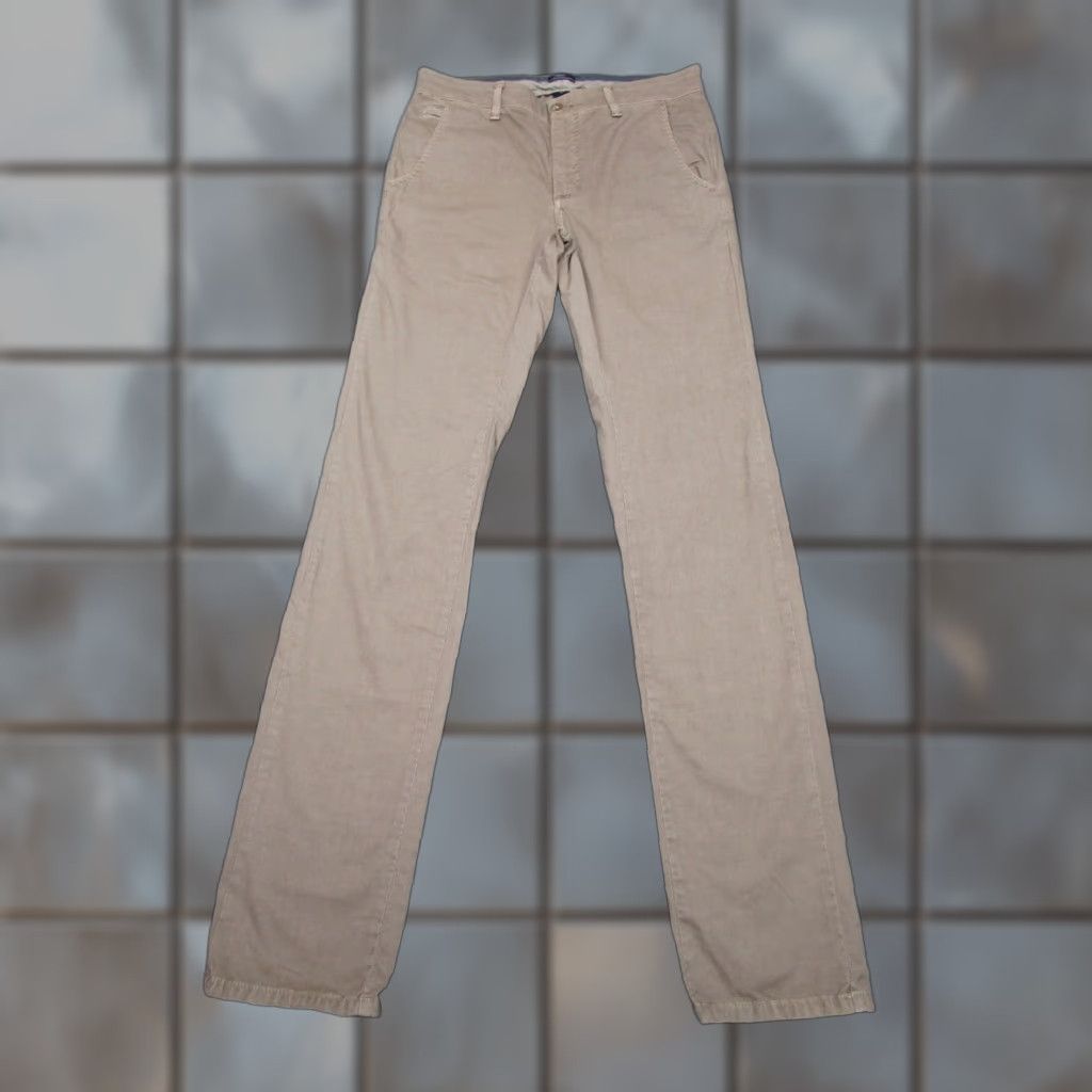JOHNNIE-O Chino Pants Mens 30x34 Brown Stretch Slim Casual Preppy