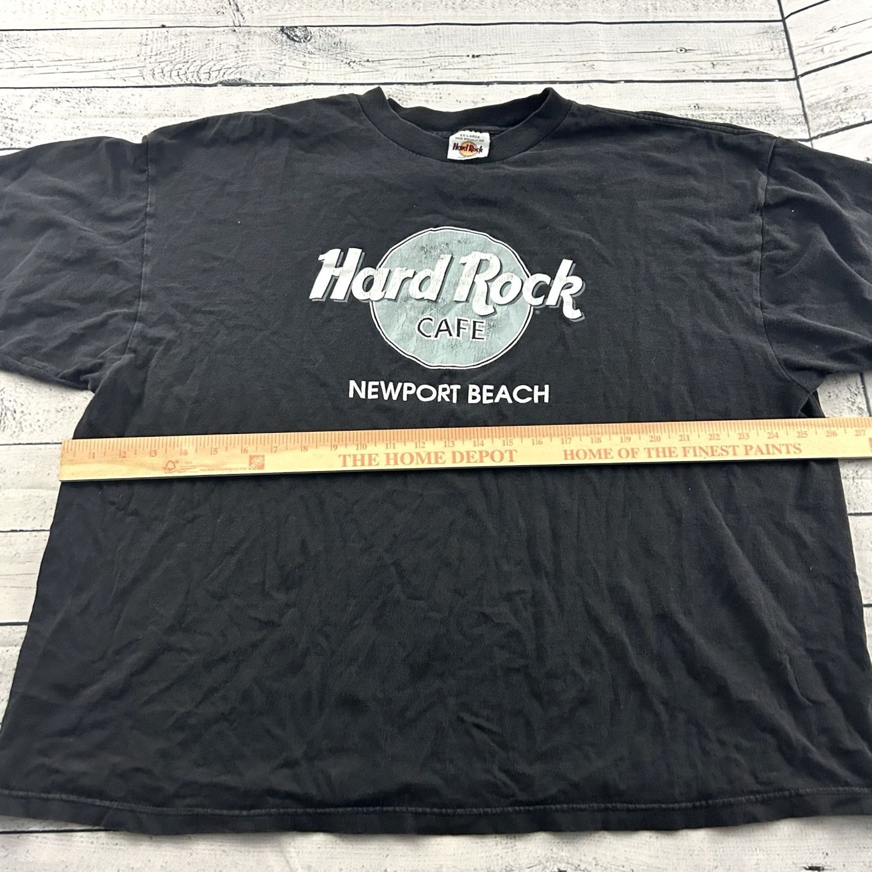 Hard Rock Cafe VINTAGE Hard Rock Cafe T Shirt Men XXL Black Short Sleeve Crew Neck Logo Beach Rock Shirt Mens XXL Black Size US XXL / EU 58 / 5 - 4 Thumbnail